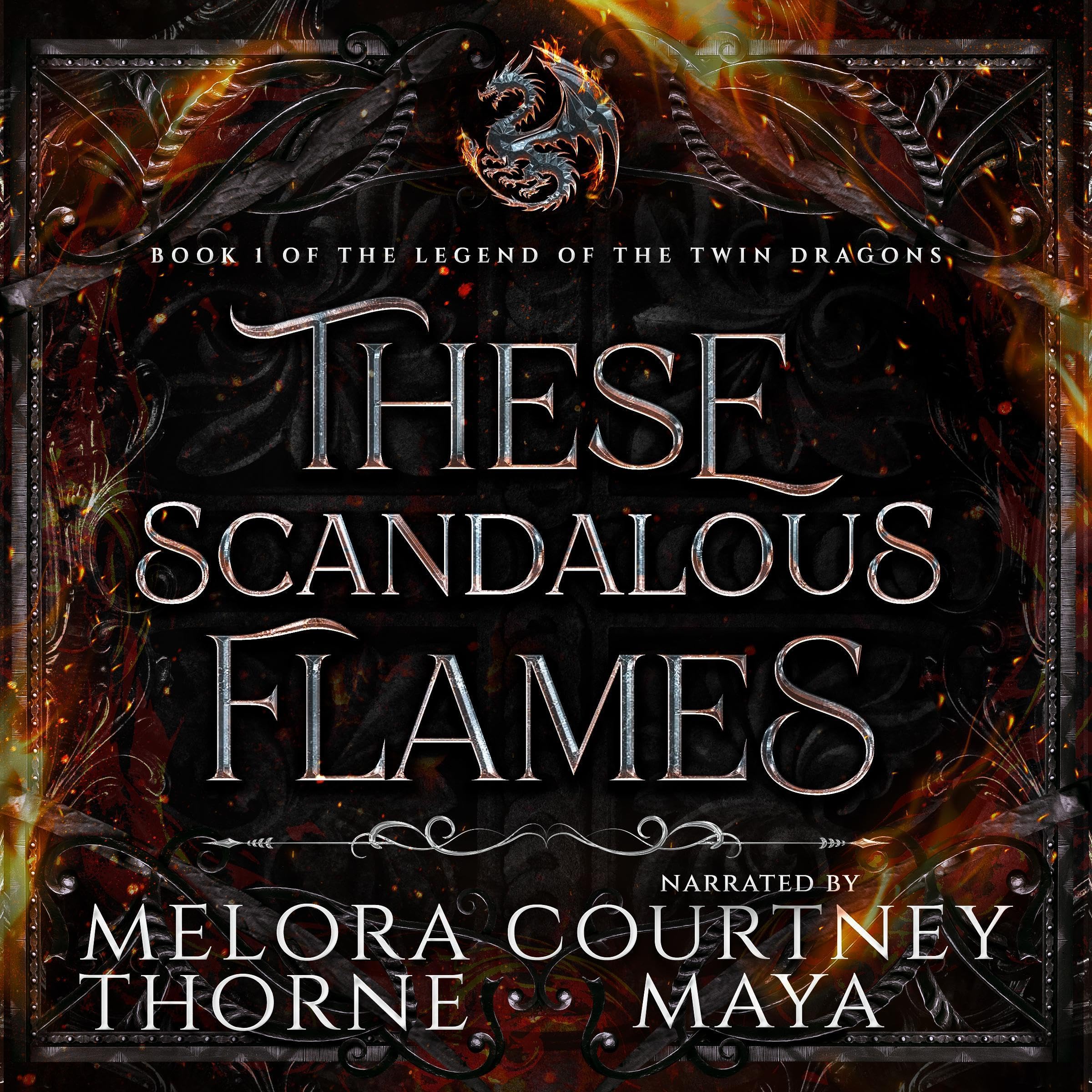 Cover art for These Scandalous Flames