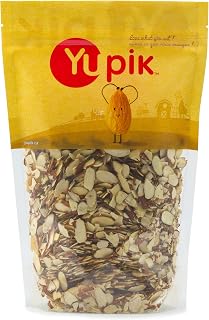 Yupik Natural Sliced Almonds with Skins, 1Kg