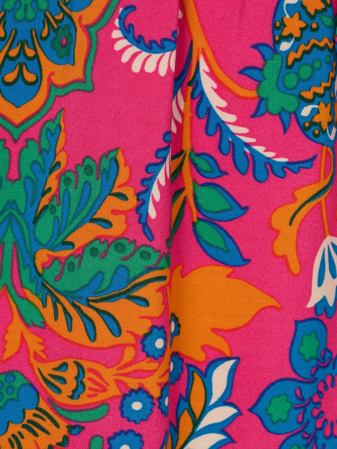 Adrianna Papell Womens Printed Short Flounce Dress - Image 3