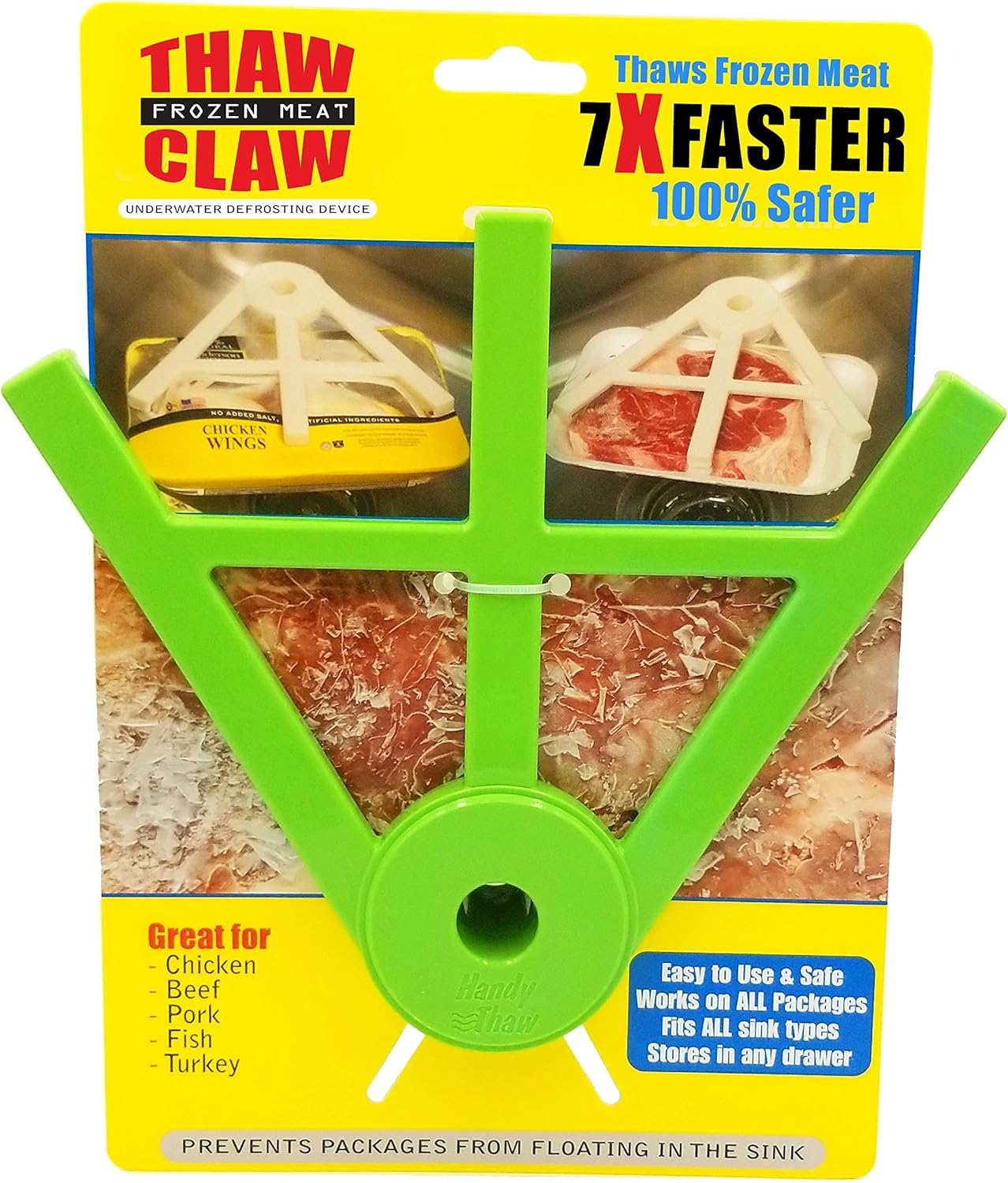 Thaw Frozen Meat Claw