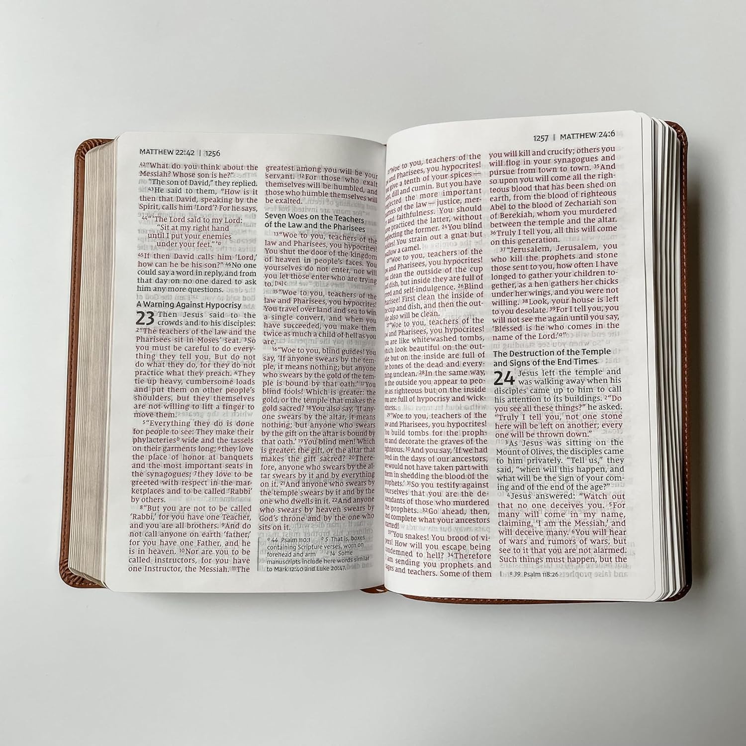 JOY CREATIVE NIV Two-Tone Bible | Personalized with Name | Hand Lettered and Laser Engraved | Gift for Birthday, Graduation, Baptism, Wedding etc