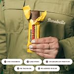 BAREBELLS oft Protein Bars Caramel Choco - 12 Count, 1.9oz Bars - Protein Snacks with 16g of High Pr, Yellow