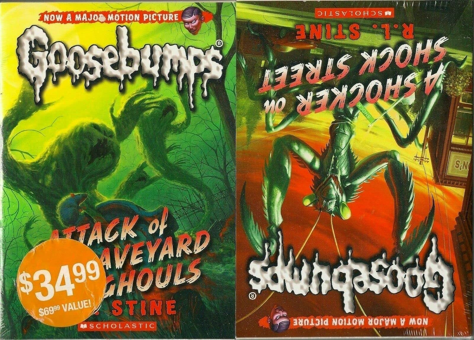 Goosebumps 10 Book Set The Blob That Ate Everyone Attack Of The 