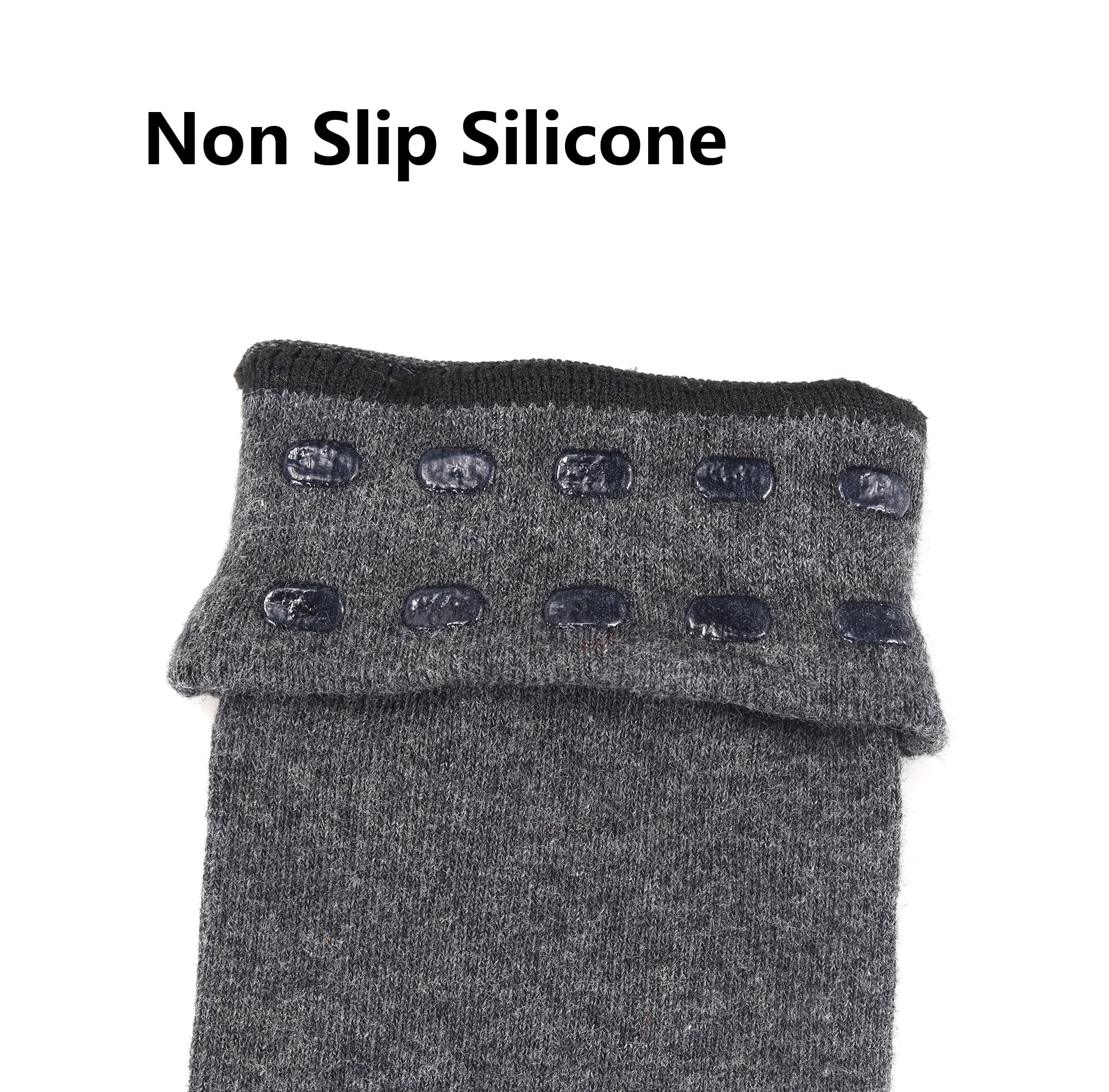 Bestjybt Women Thigh High Socks Cotton Warm Over the Knee Socks Long Knee High Boot Stockings Leg Warmer