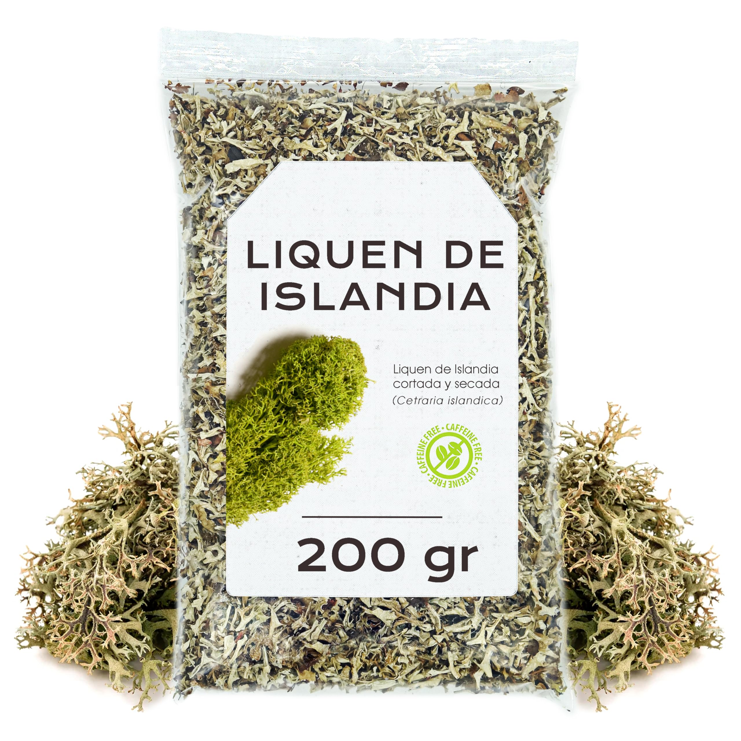 Herba Organica Lichen D'Islande Tisane - Cetraria Islandica L - Iceland Moss Tea (50g