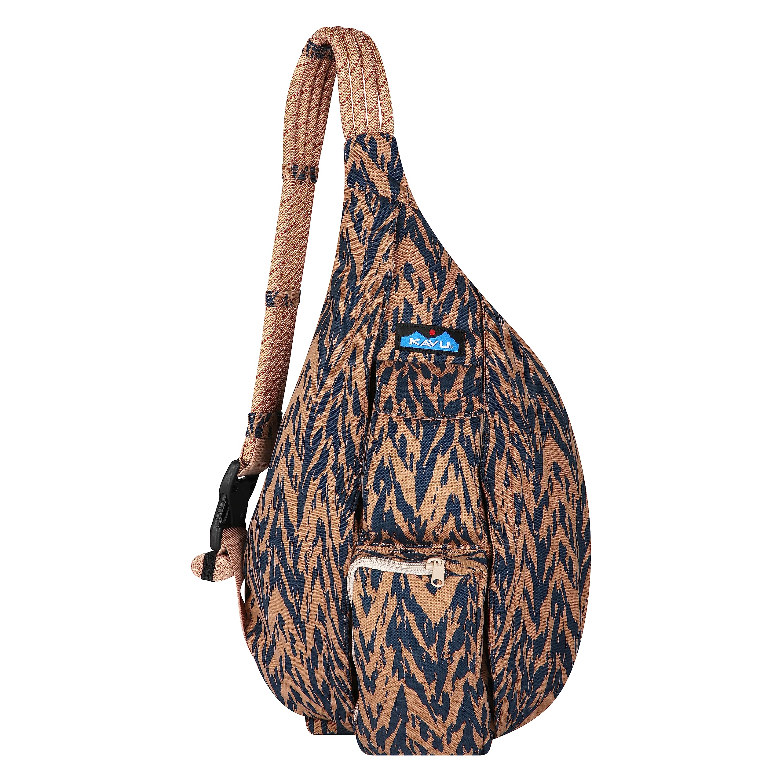 KAVU Rope Bag - discontinued colors (Cheveron Shore)