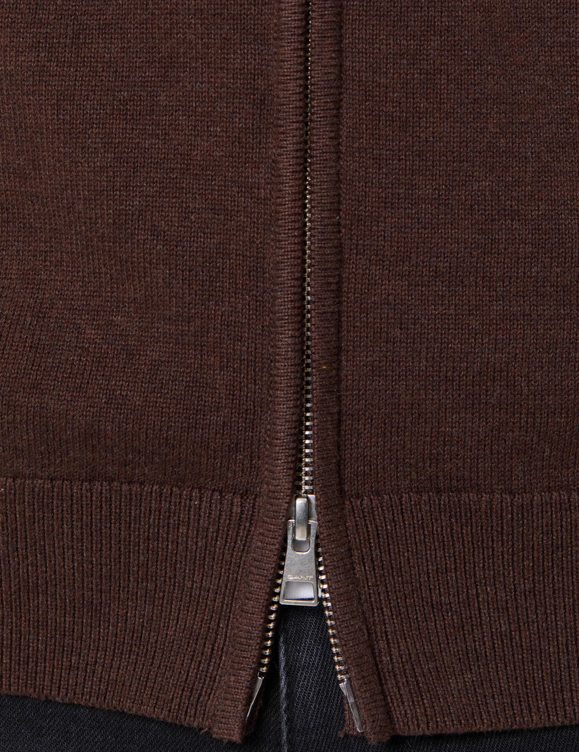 GANT Casual Cotton Zip Cardigan Cardigan Homme