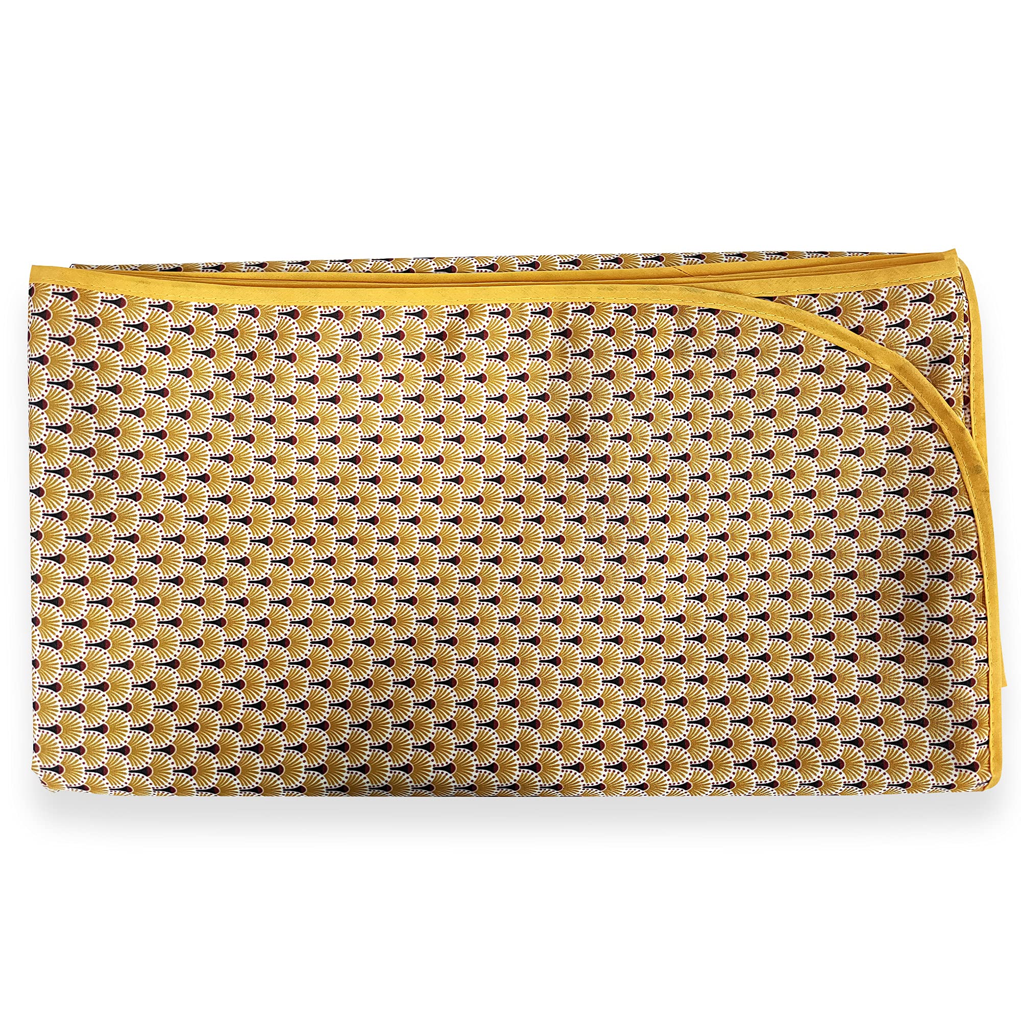 Mantel Rectangular De Poliéster Lavable, Resistente A Las Manchas Y A Las Arrugas, Mantel Decorativo De Tela Para Mesa De Comedor, Fiestas De Bufé Y Camping (54 X 108 Pulgadas, Flor