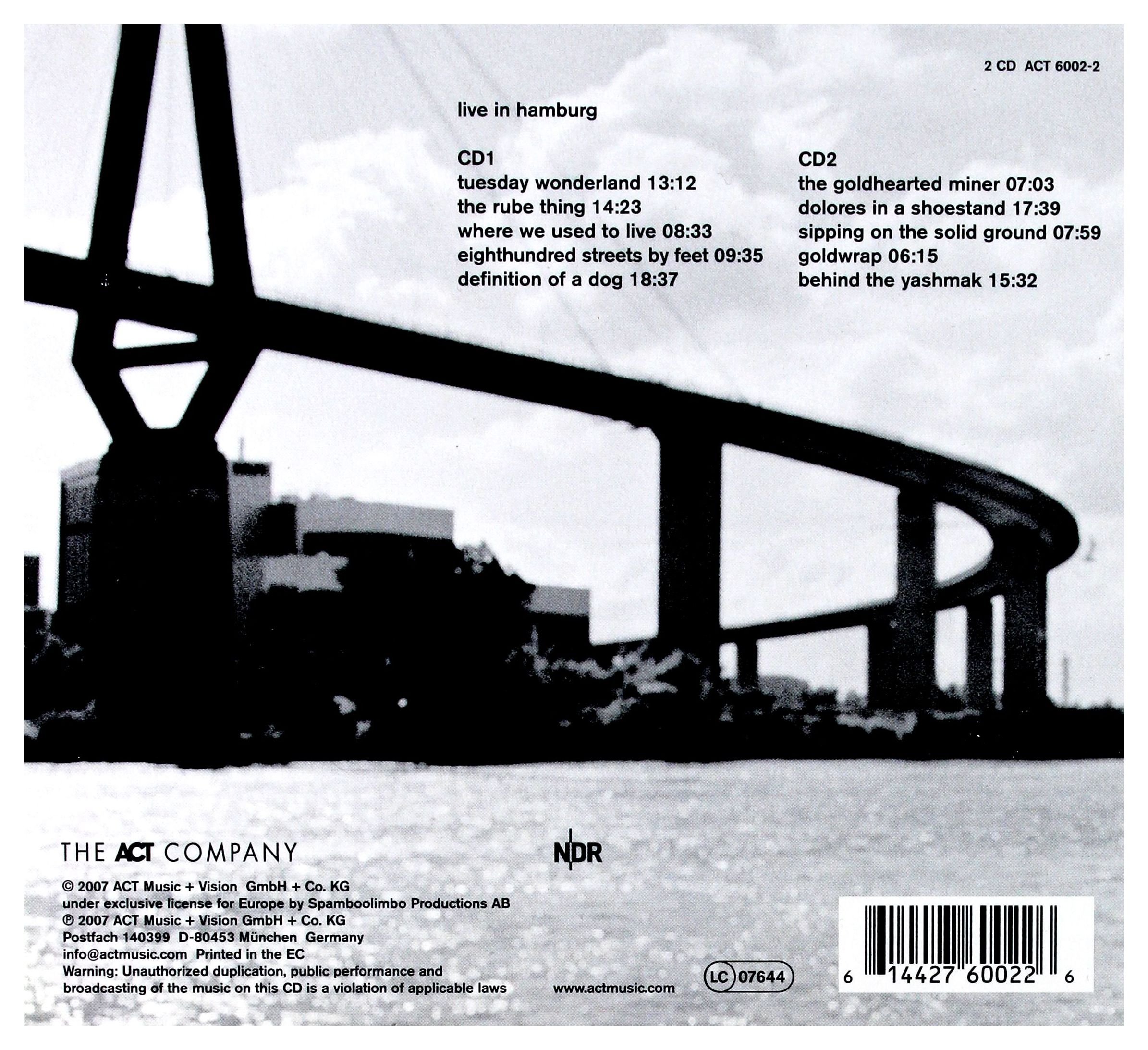 Live in Hamburg