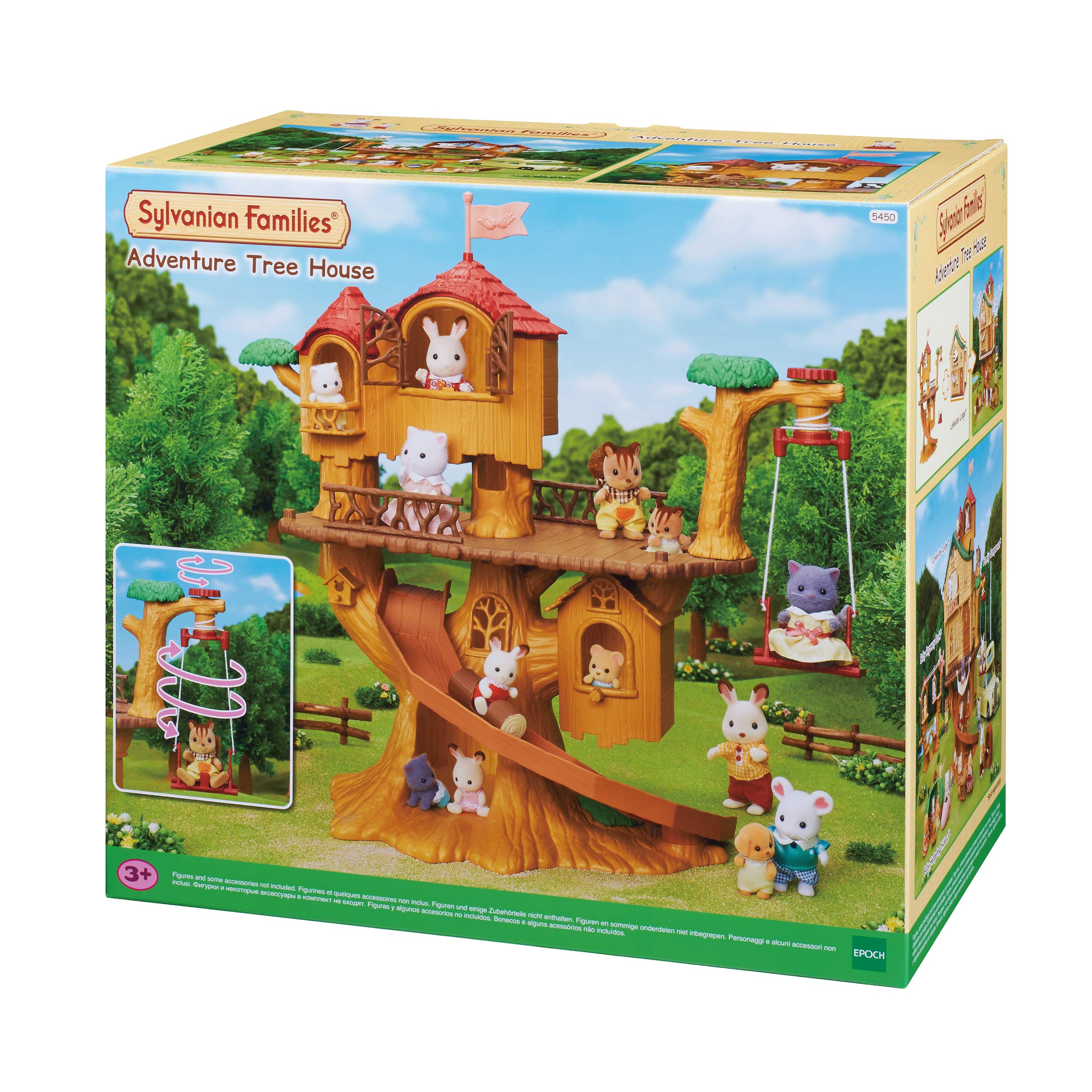 Sylvanian Families 5494 Adventure Tree House Playset