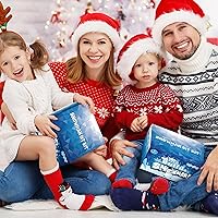 Vista 8 de Paquete de 9 manualidades navideñas, kit de arcilla para hacer muñecos de nieve navideños DIY para niños, construye tu kit de manualidades de muñeco