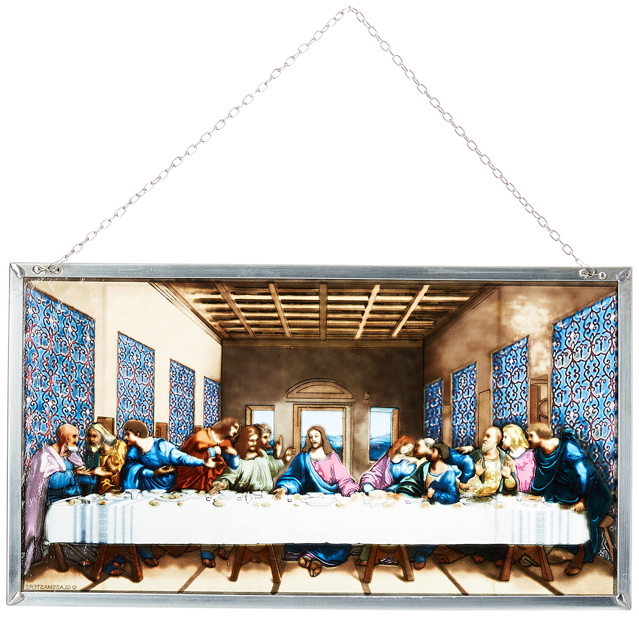 最後の晩餐 Amazon.co.jp: Design Toscano 最後の晩餐アートグラス : ホーム