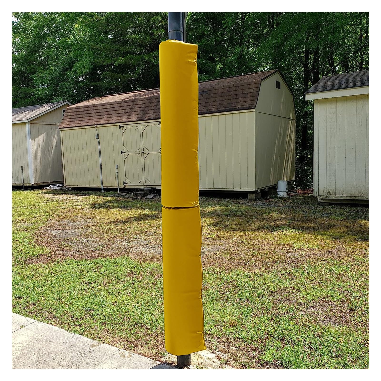 Cuscinetti protettivi per pali da basket, coperture impermeabili di sicurezza per uso esterno, accessori essenziali per attrezzature sportive, resistenti involucri per pali da garage per protezione