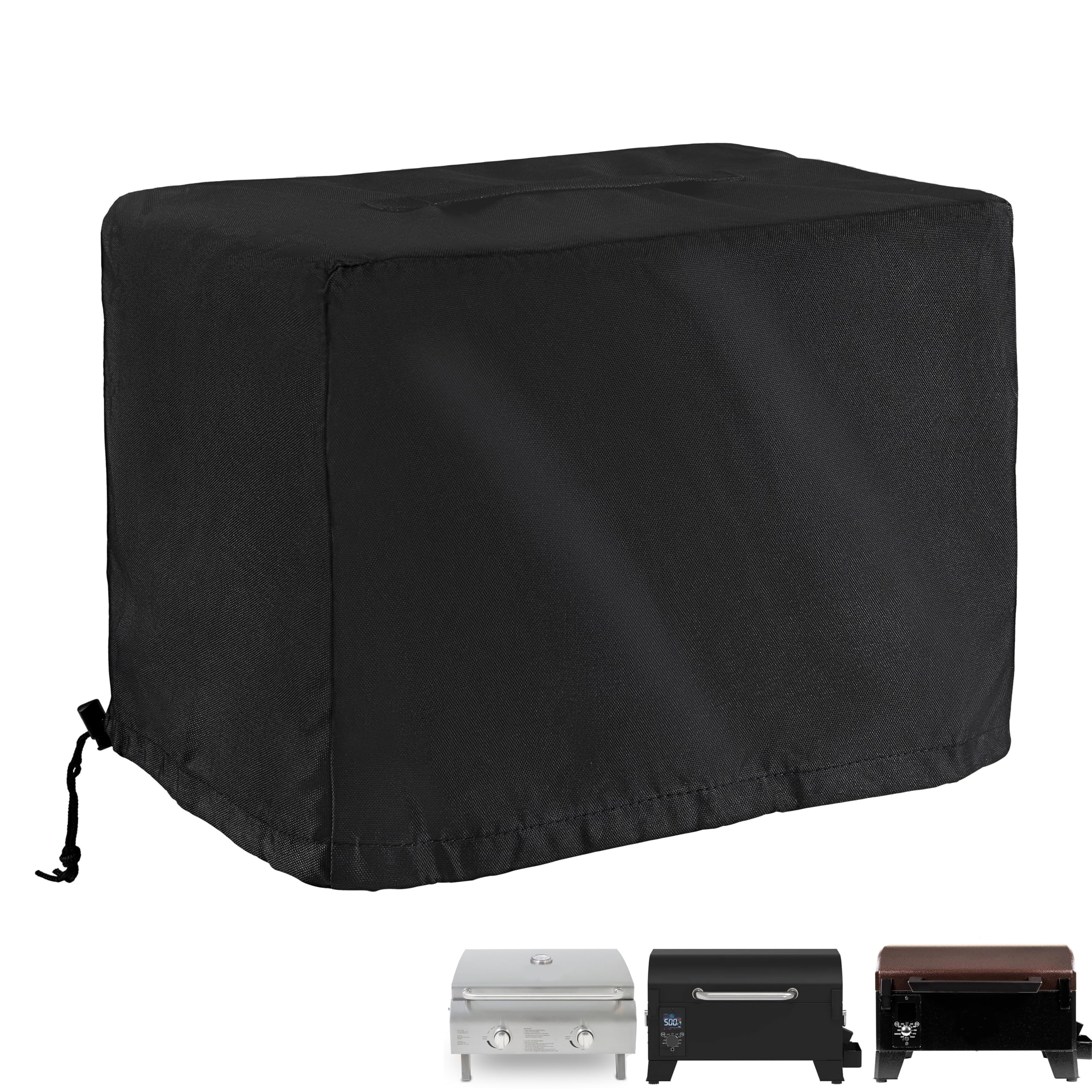 Pellet Grill Cover for Pit BOSS 10697 & PB150PPG Table Top Wood Grill, Pellet Smoker Cover for Pit Boss Portable 150/pb200p Pellet Grill, Protective& Waterproof Cover for Pit Boss 75275