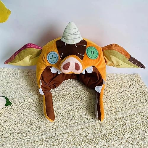 Miniatura 6 de TOTK - Disfraz de eslabones de aliento salvaje, máscara Bokoblin, sombrero de felpa para gato, cachorro, perro, cosplay, regalo de Navidad, lindo