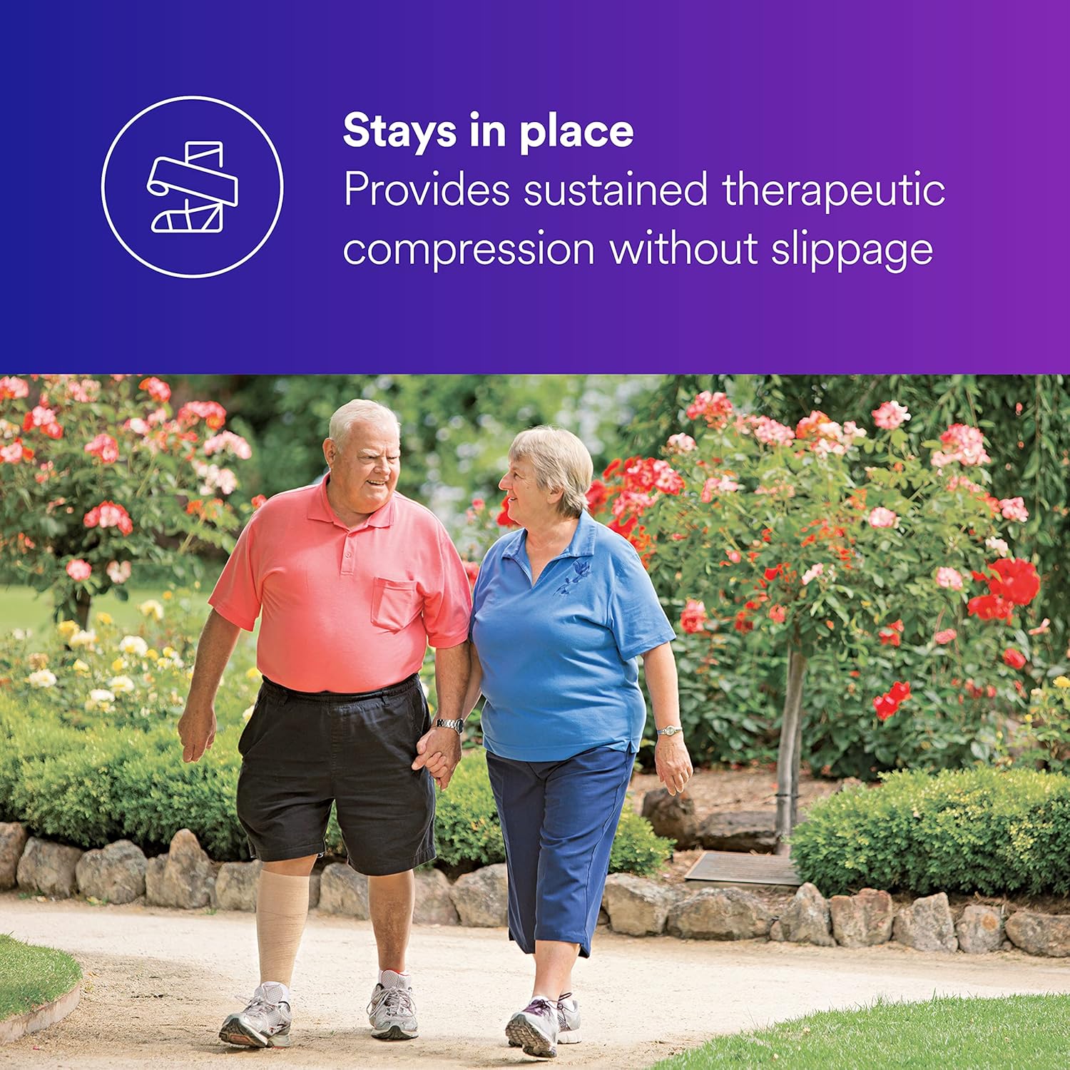 3M Coban 2 Foam/Elastic 2 Layer Compression Bandage System Brown NonSterile 2.9 yd x 4" / 4" x 5.1 yd 8 Ct