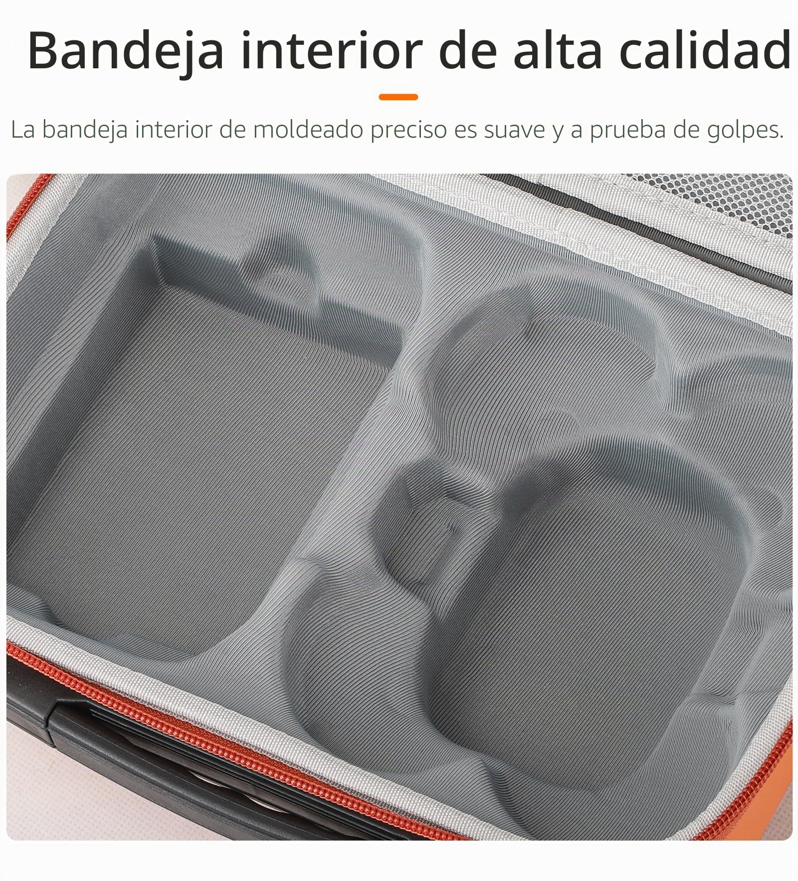 Bolsa para DJI NEO Bolsa de almacenamiento portátil Maleta rígida Bolsa de transporte impermeable resistente a la humedad a prueba de polvo Accesorios para drones, gris, Deportivo