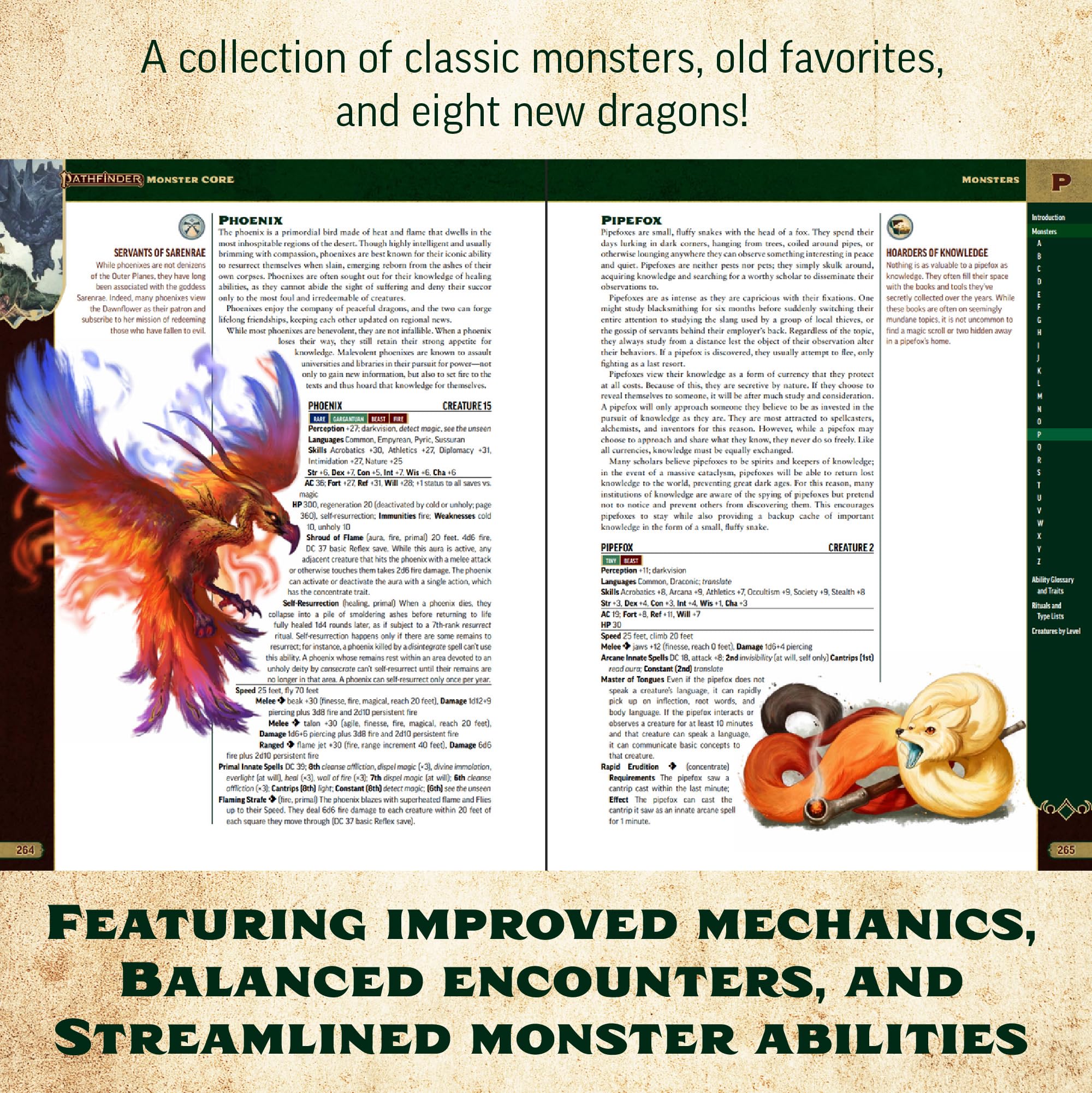 Pathfinder Monster Core (Pathfinder Second Edition (PF2E))