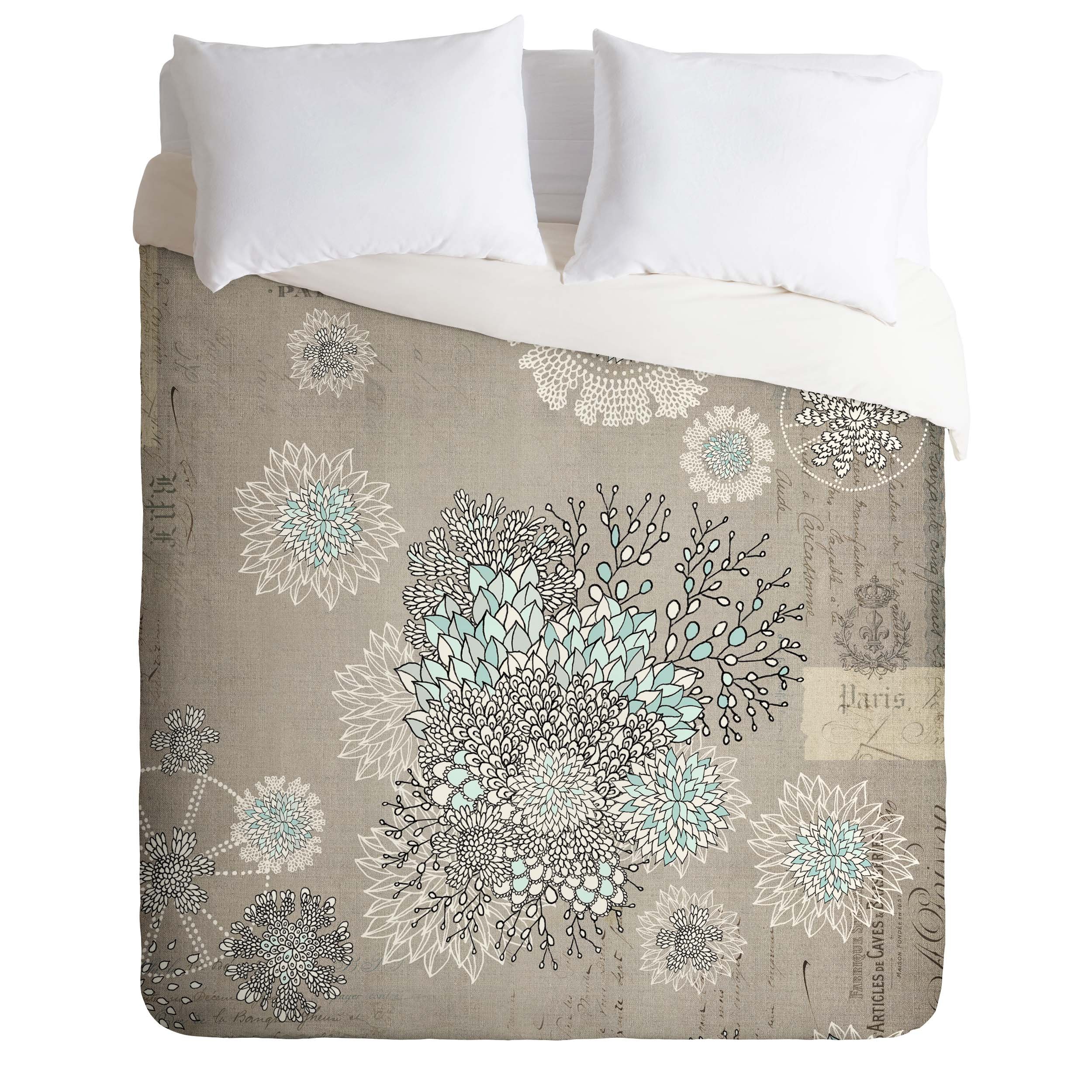 Funda de edredón Iveta Abolina para cama individual XL en tonos artísticos
