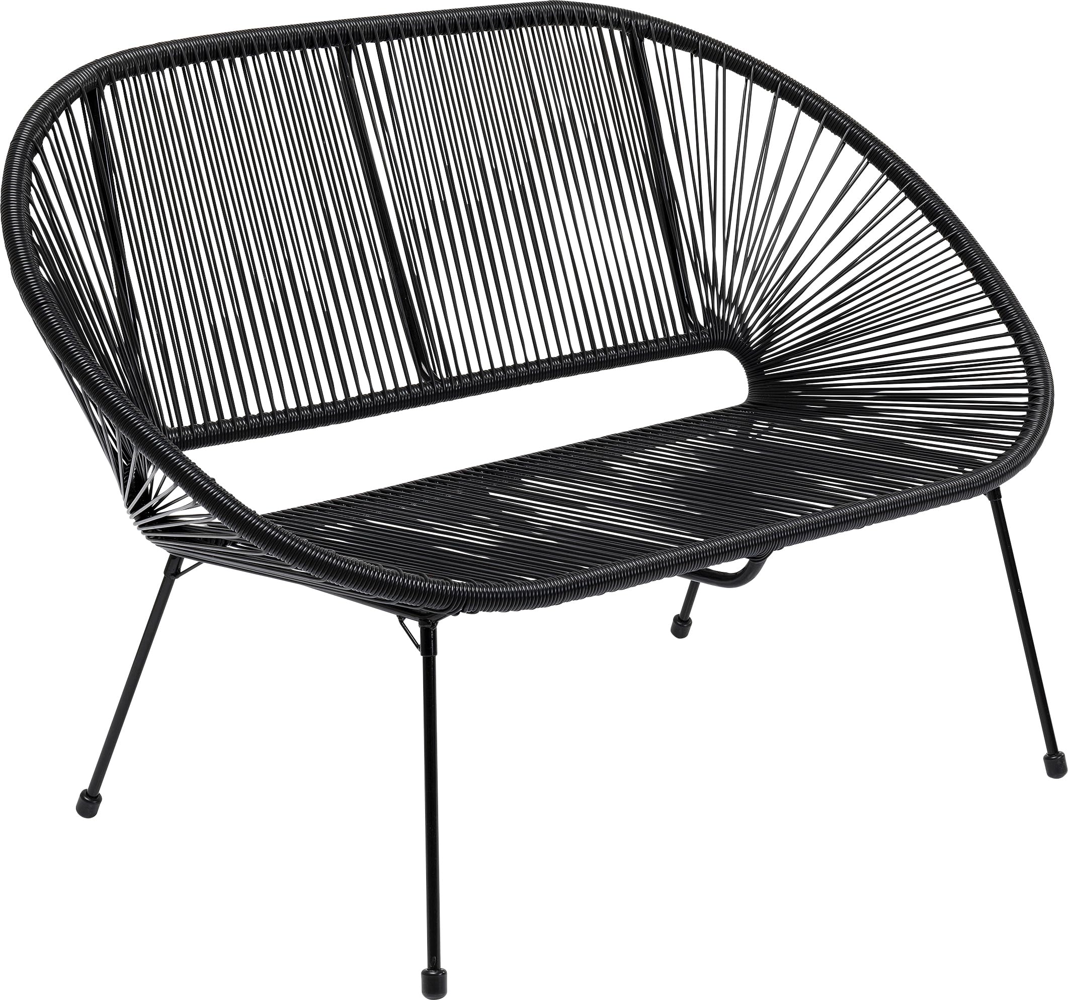 Kare Design Banquette Acapulco Noire