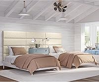 Vista 316 de Jaxx Panelist - Cabecero acolchado moderno, juego de 4 paneles para montar en la pared (cada uno de 11.25 x 38 pulgadas), tamaño King