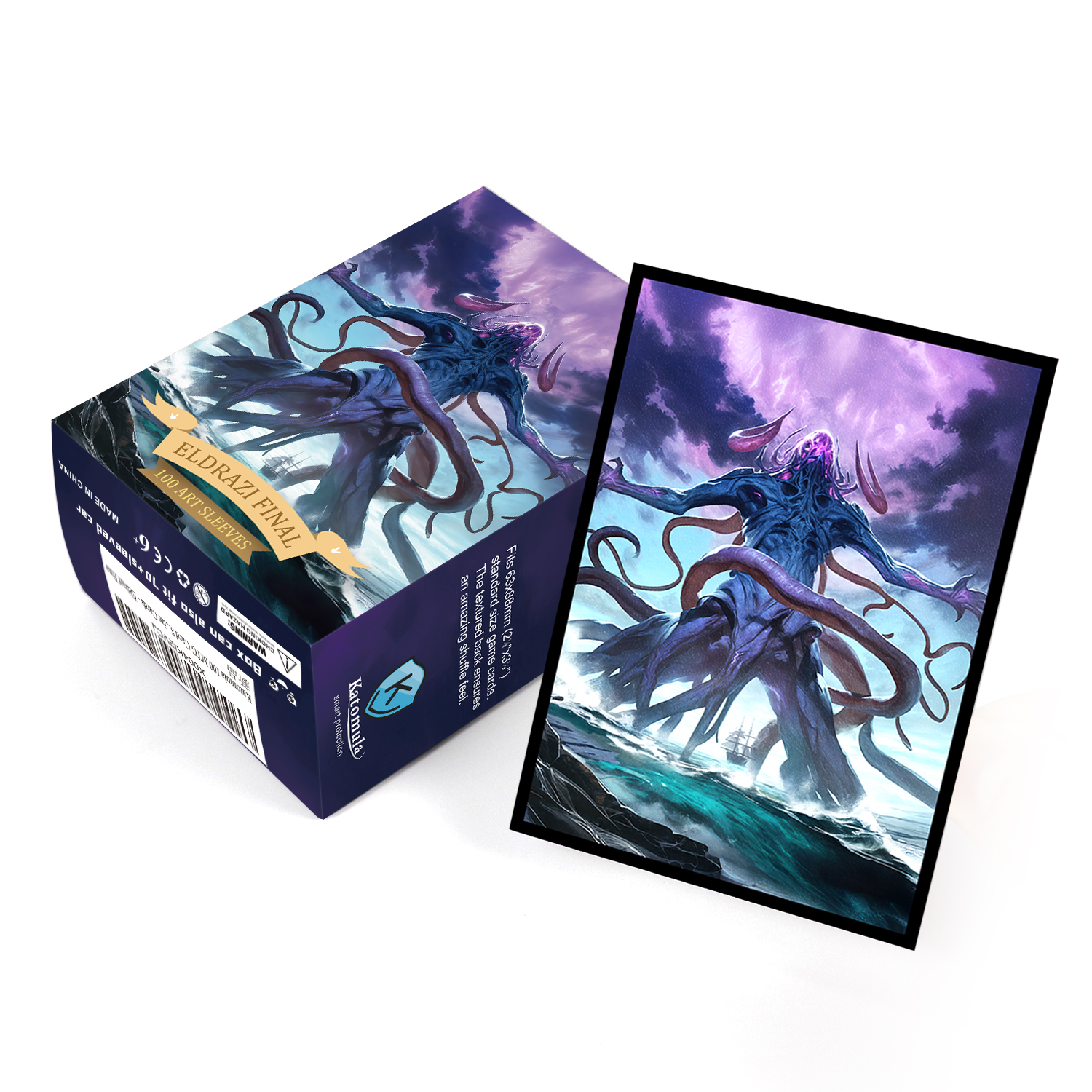 eldrazi card sleeves Amazon.com: Katomula 100 MTG Card Sleeves with 100 Inner Sleeve, Textured  Back Art Sleeves, Fit Standard Size Cards