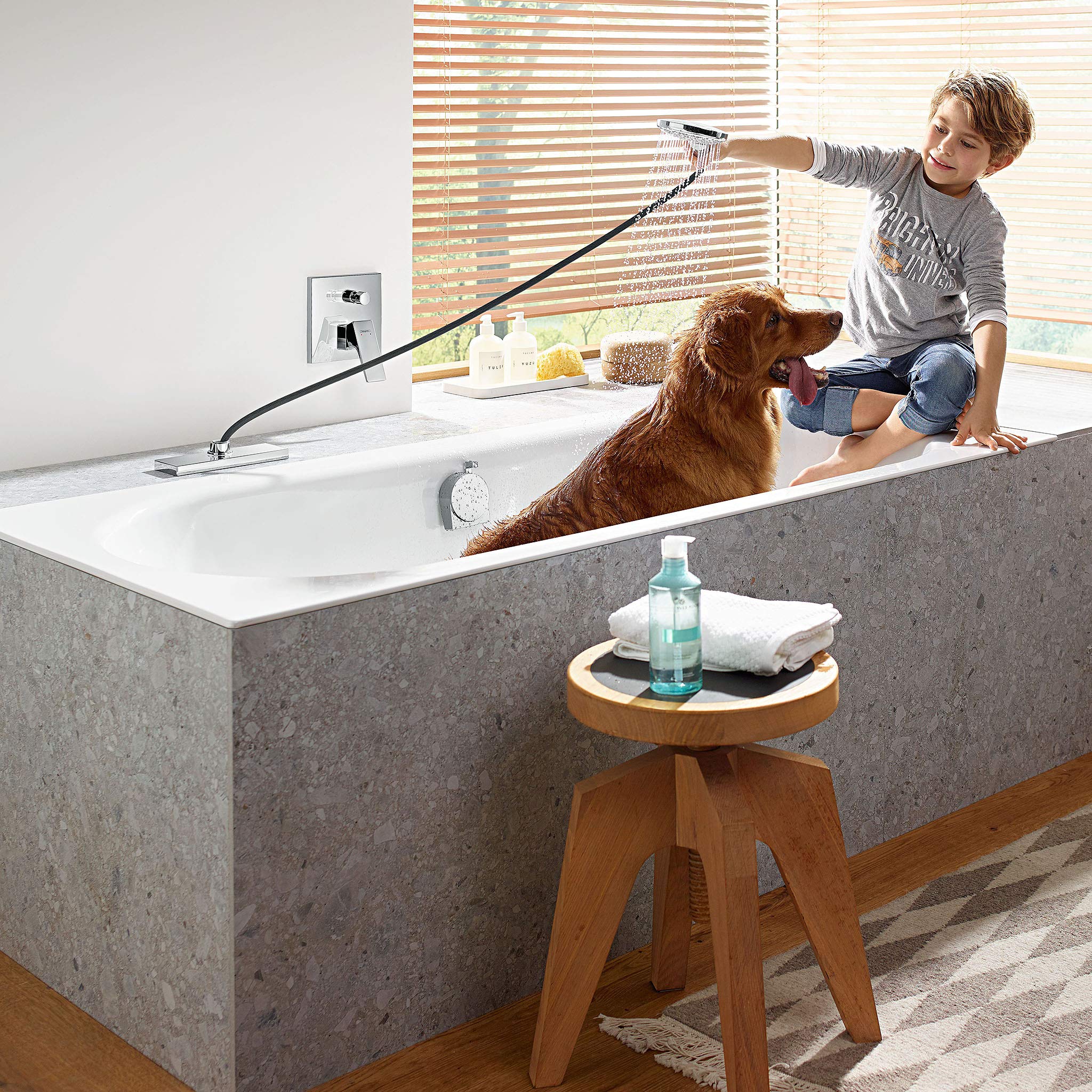 hansgrohe sBox Element zewnętrzny E chrom, 28010000