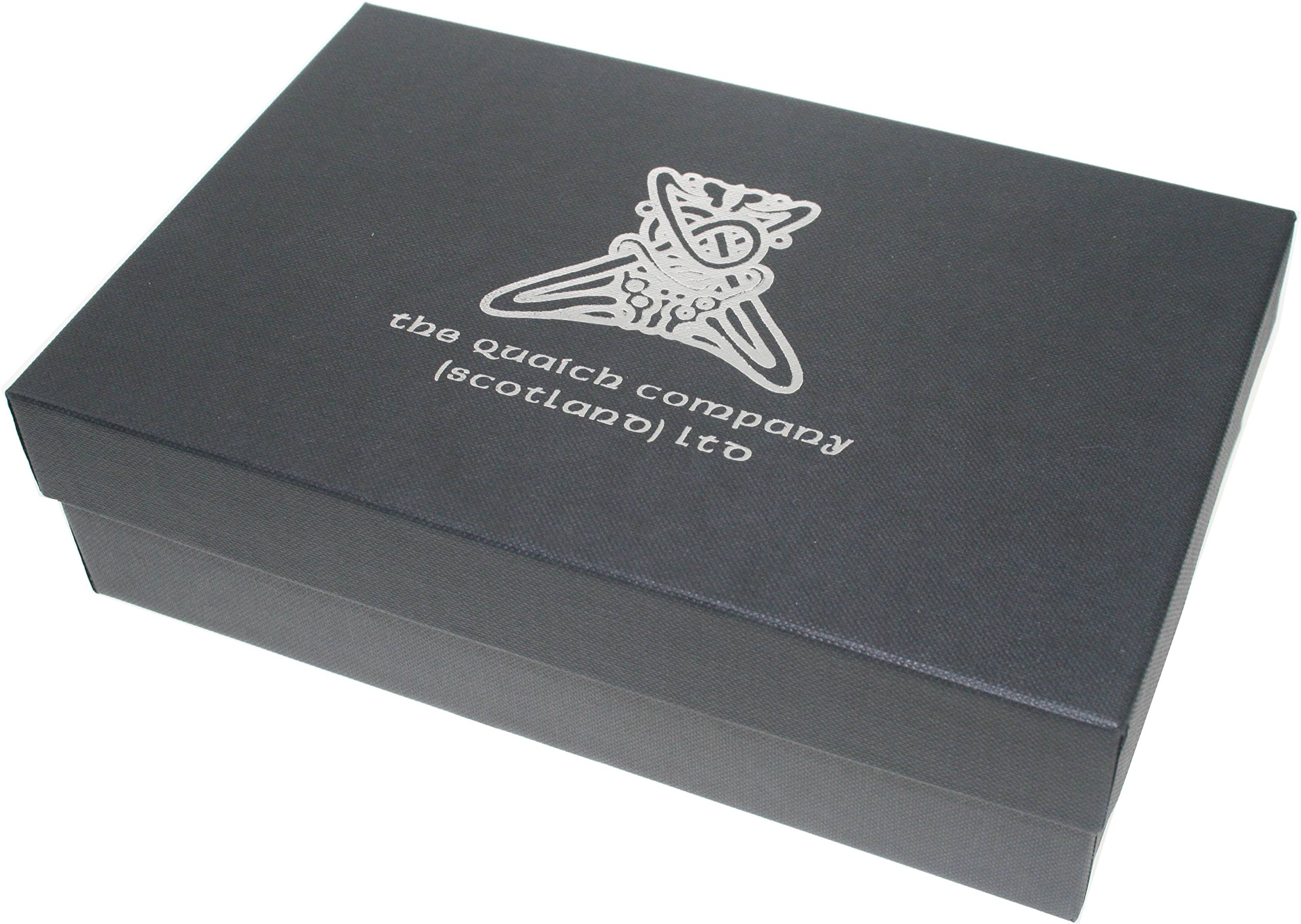 Wentworth Pewter Grand quaich en étain motif Claddagh bol dégustation whisky Burns