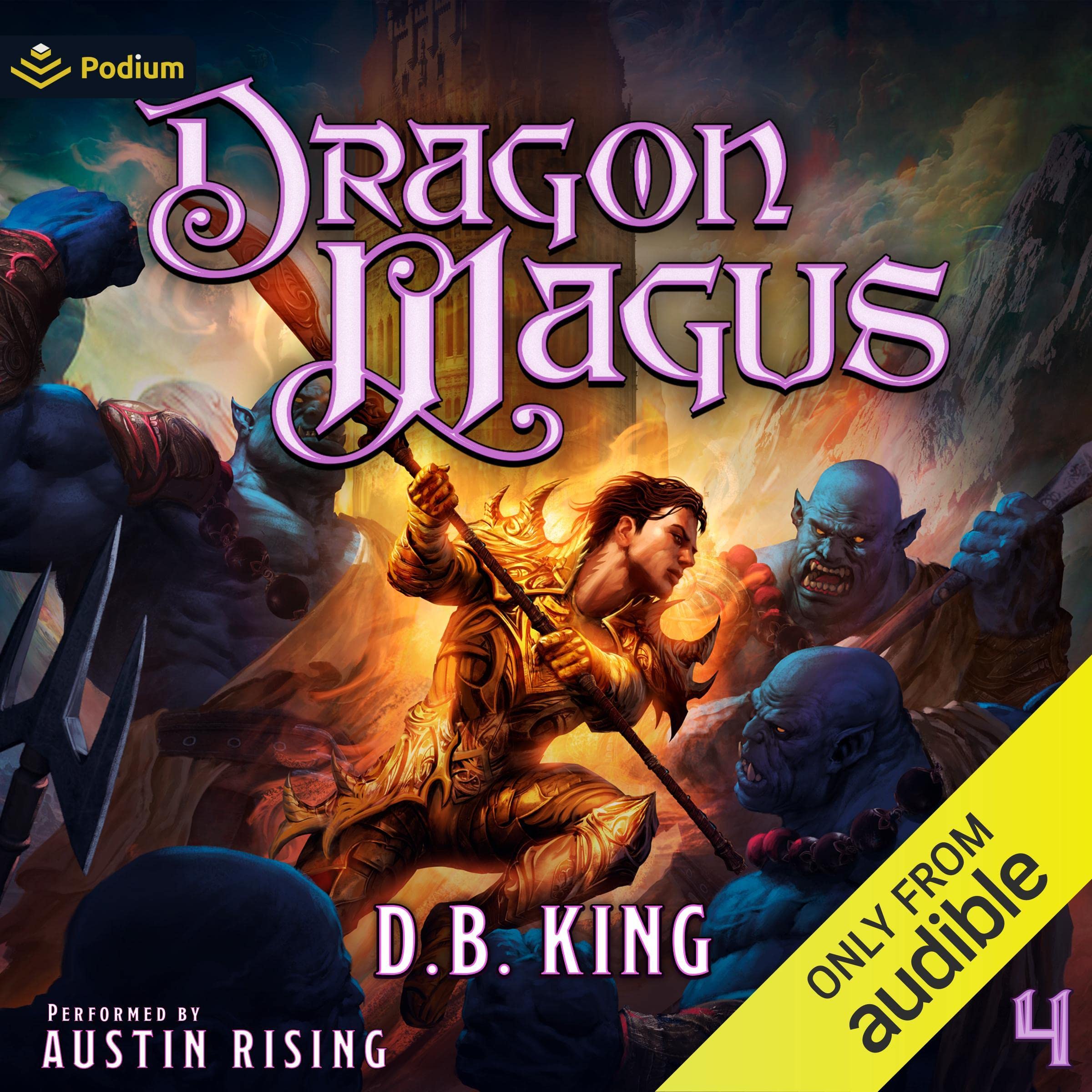Cover art for Dragon Magus 4
