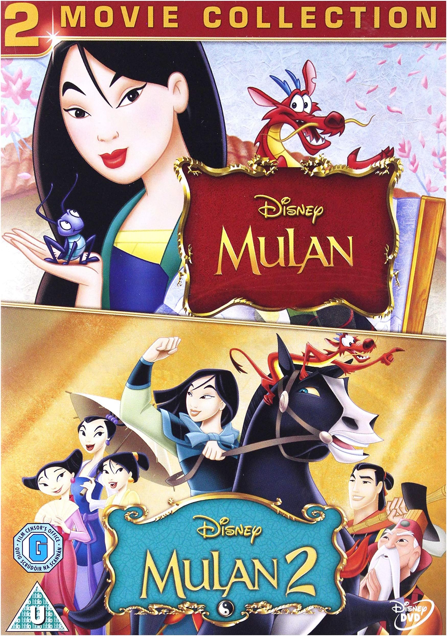 Mulan/Mulan 2 Double Pack [DVD] [1998]