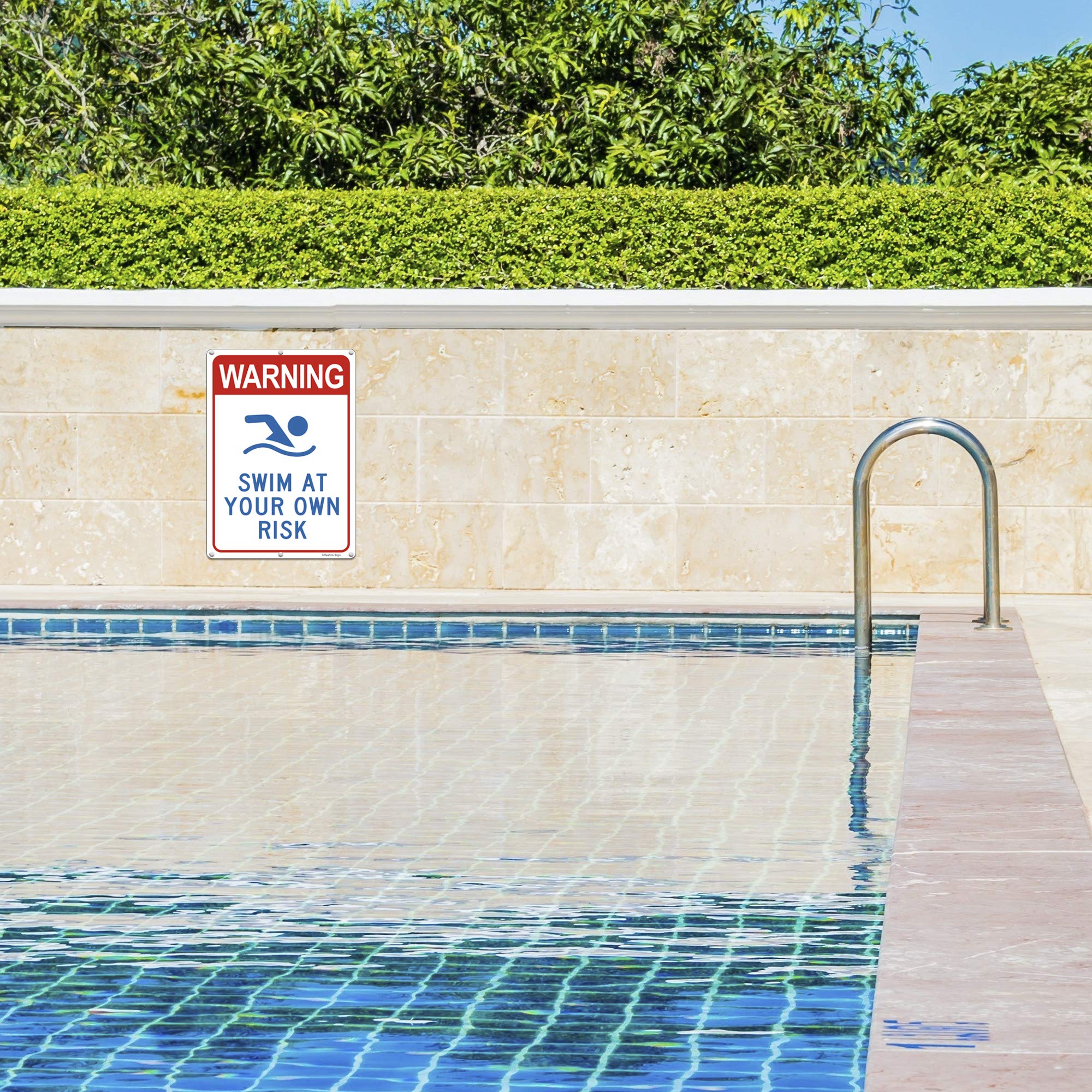POOL ZINE「SIGH」 No Splash Zone - Personalized Pool Sign - Etsy
