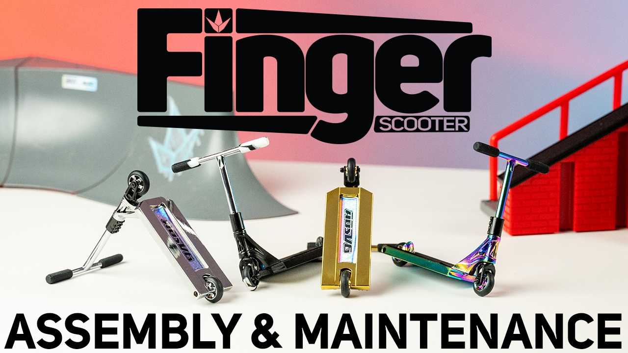 Amazon.com: Envy Scooters Pro Finger Scooter | AOSV6 Squad | Black