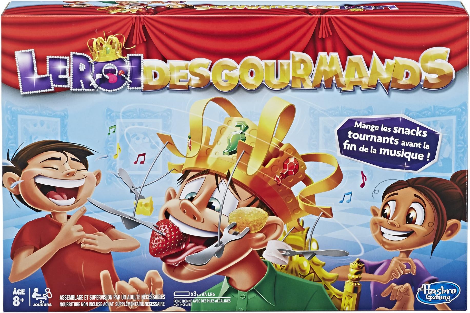 Hasbro Gaming E2420 Chow Crown the King of Gourmands