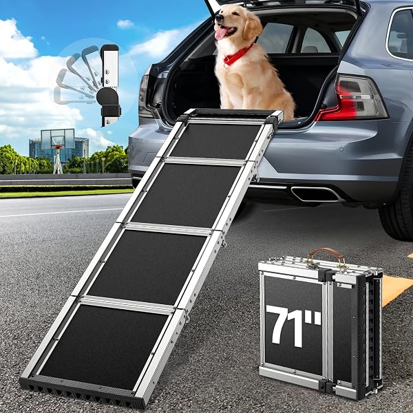 Tsukiko 2025 Upgraded Dog Ramp for Cars