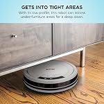 Shark ION Robot Vacuum AV752 with Wi-Fi Voice Control .45-Quart Dust Cup Capacity Smoke/Ash , White