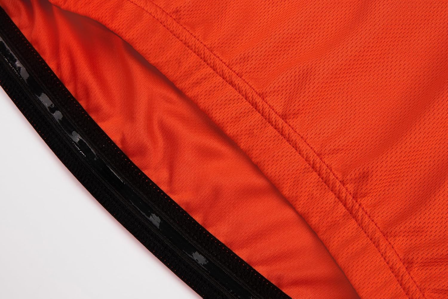 Men's Cycling Jersey 1/3 Zipper Cycling Set Solid Color Club Fit, Long Sleeeves Bike Jersey and Pants Zipper Pocket - Image 4