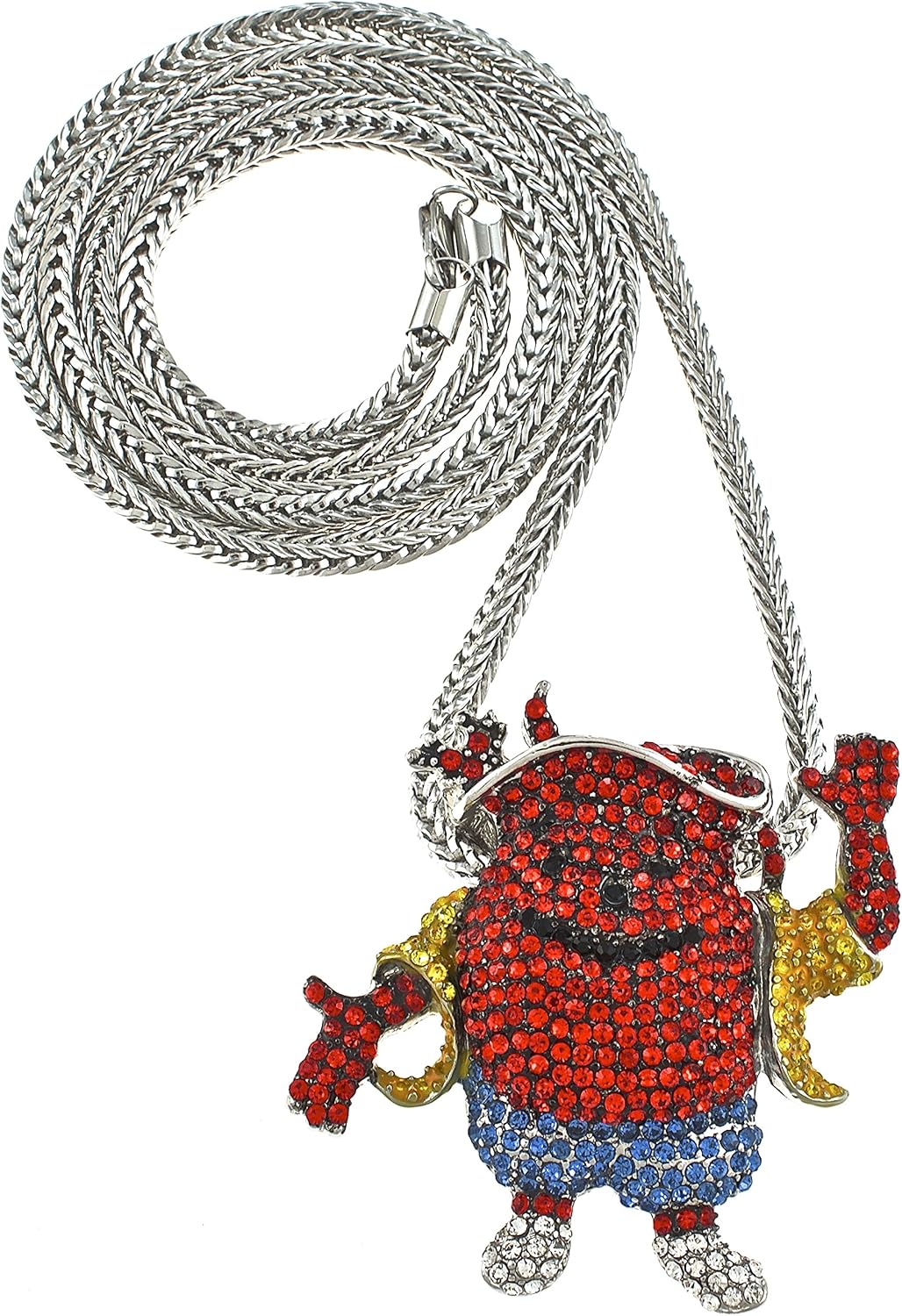 GWOOD Kool Necklace Man Pendant with Franco Chain