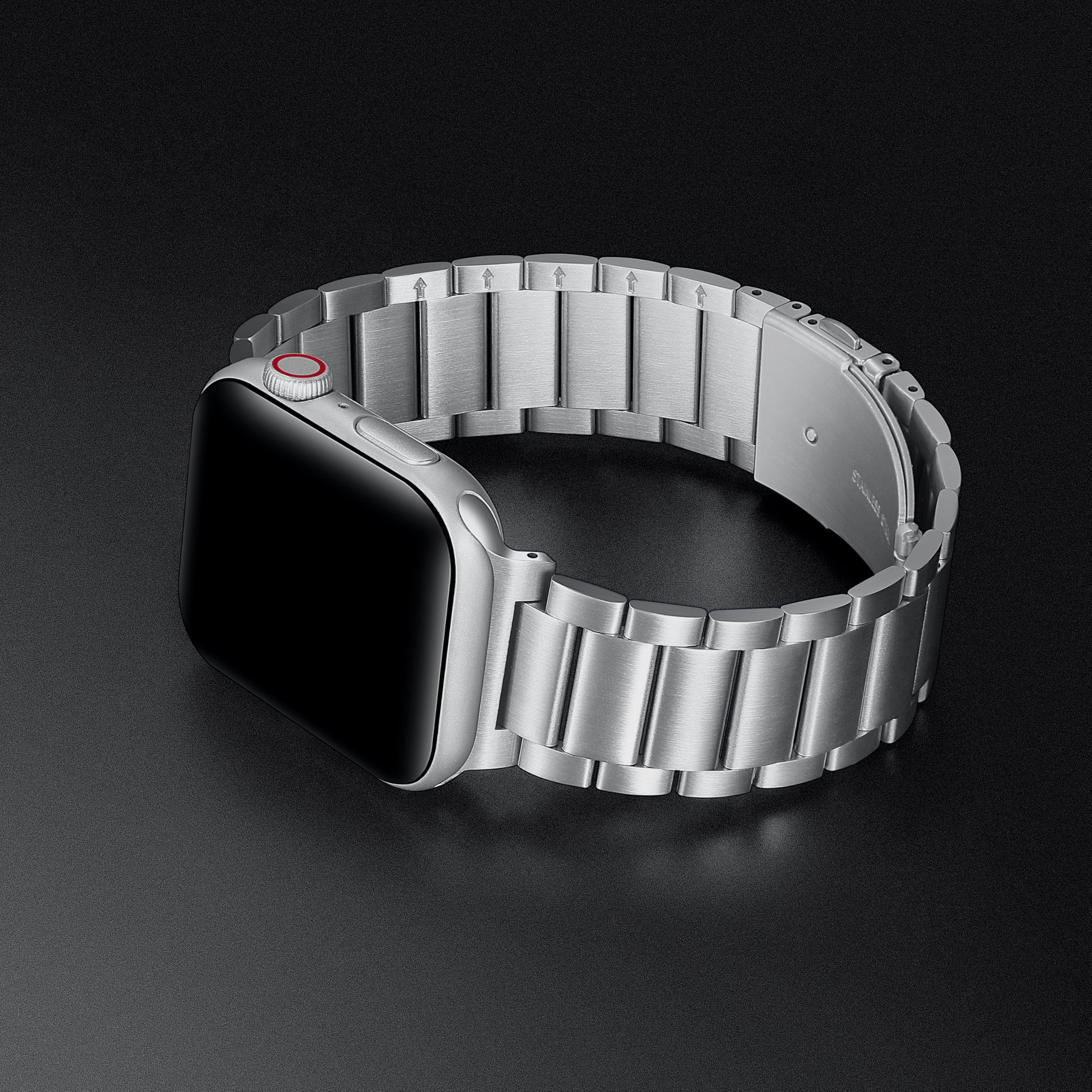 Libra Gemini Bracelet de rechange en acier inoxydable compatible avec Apple Watch 49 mm, 46 mm, 45 mm, 44 mm, iWatch Series 9/8/7/6/5/4/3/2/1 Ultra SE