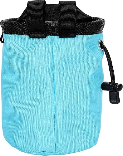 Miniatura 5 de AMC Bolsa de tiza bordada de panda escalada en roca con bolsillo con cremallera