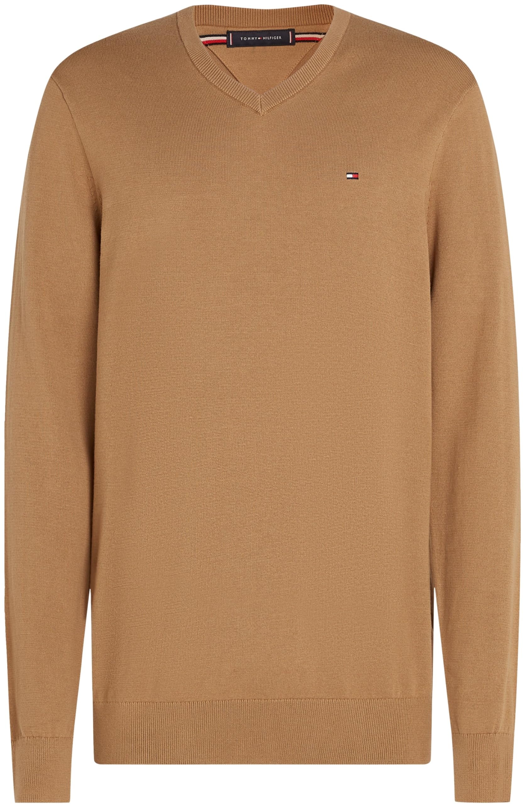 Tommy Hilfiger Jersey Hombre Essential Cotton con Cuello de Pico