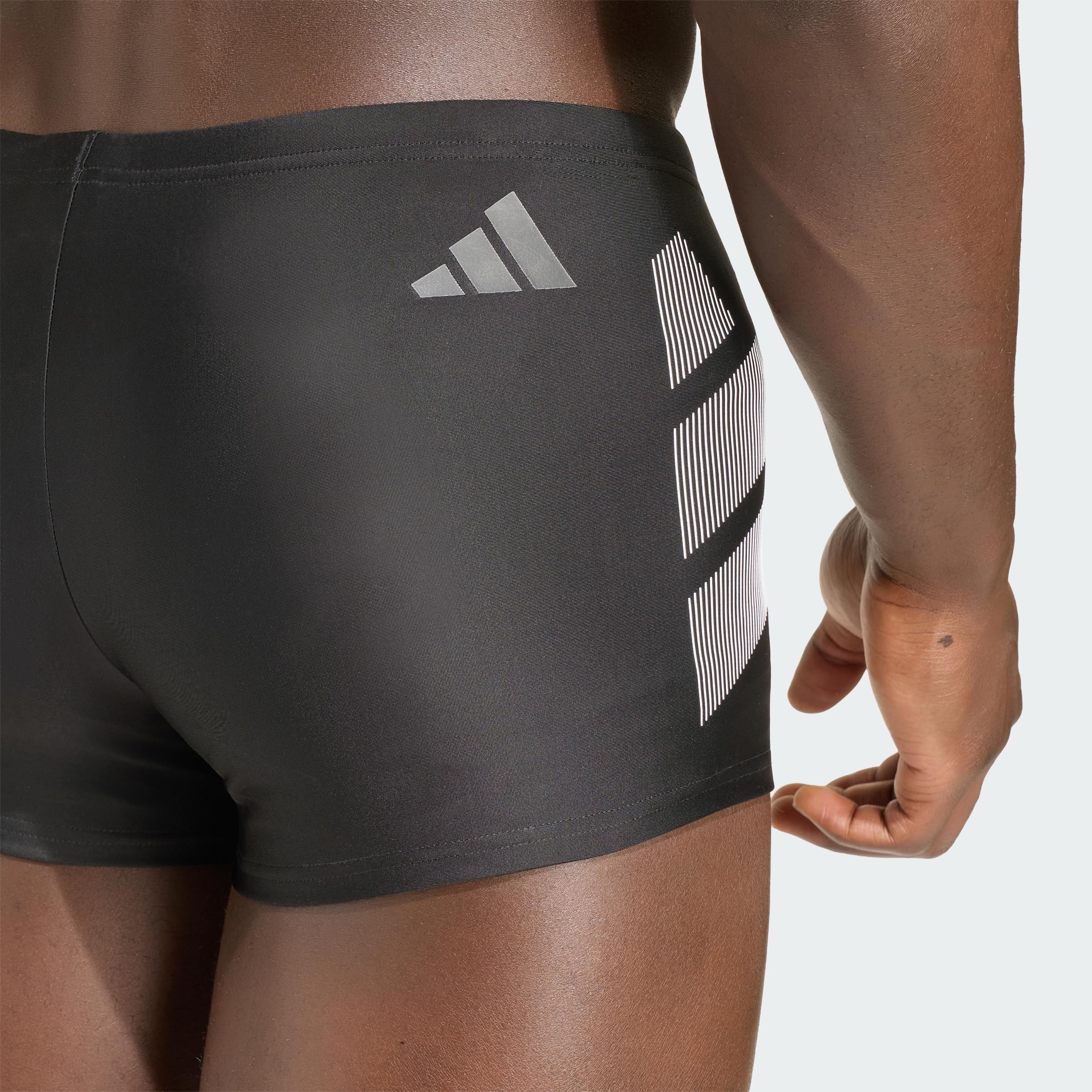 adidas Men's Big Bars Boxer-Badehose
