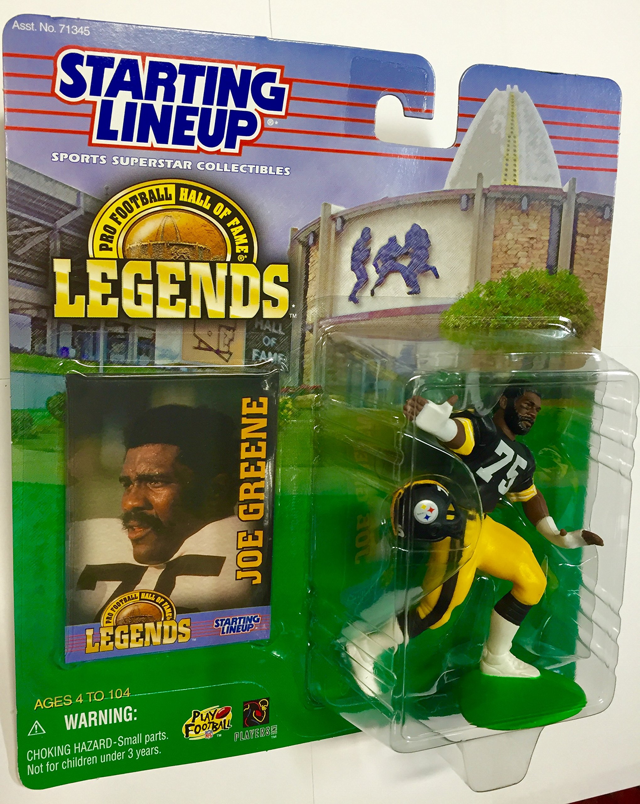Staring Lineup Pro Football Hall of Fame Legends Collection Mean Joe Greene