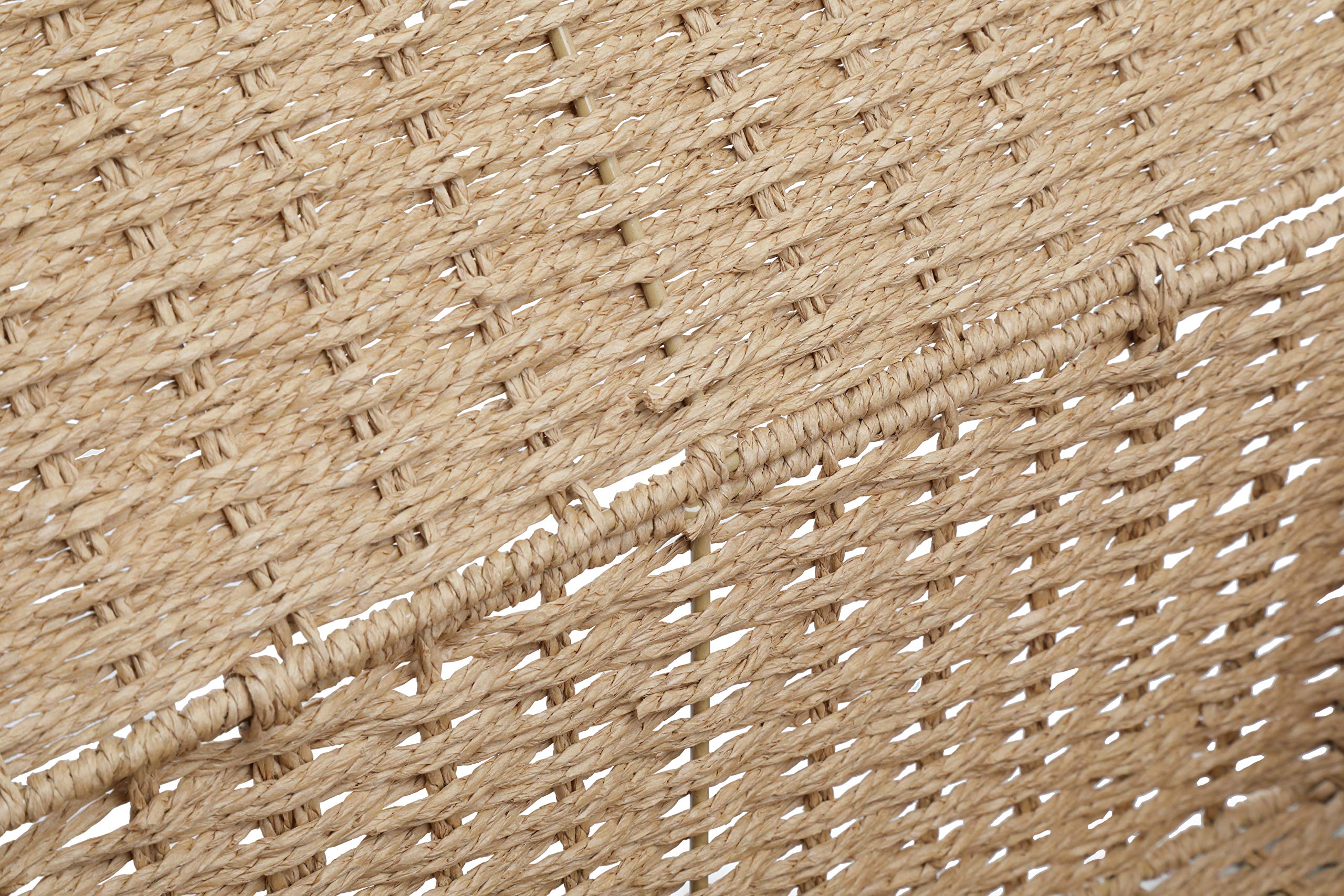 ARPAN - Cesta de almacenamiento con tapa (papel natural, tamaño mediano)