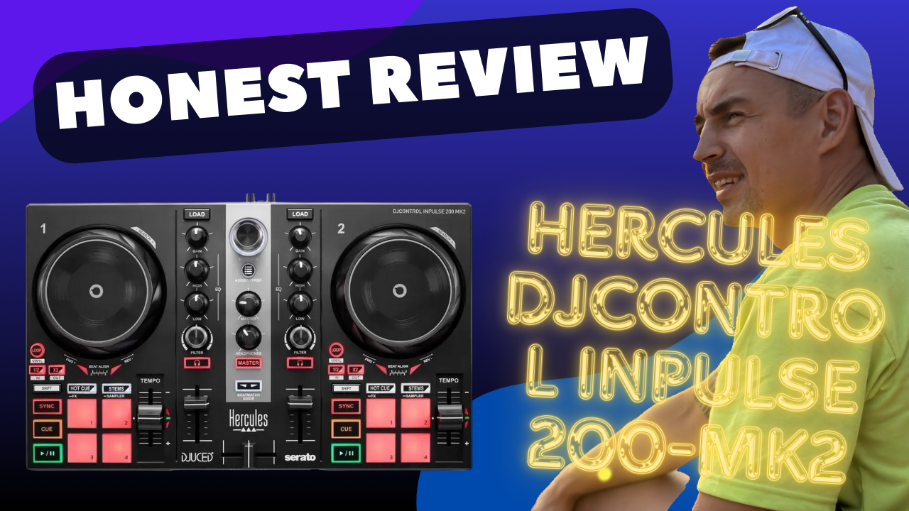 Watch HONEST REVIEW Hercules DJControl Inpulse 200-MK2 on Amazon Live