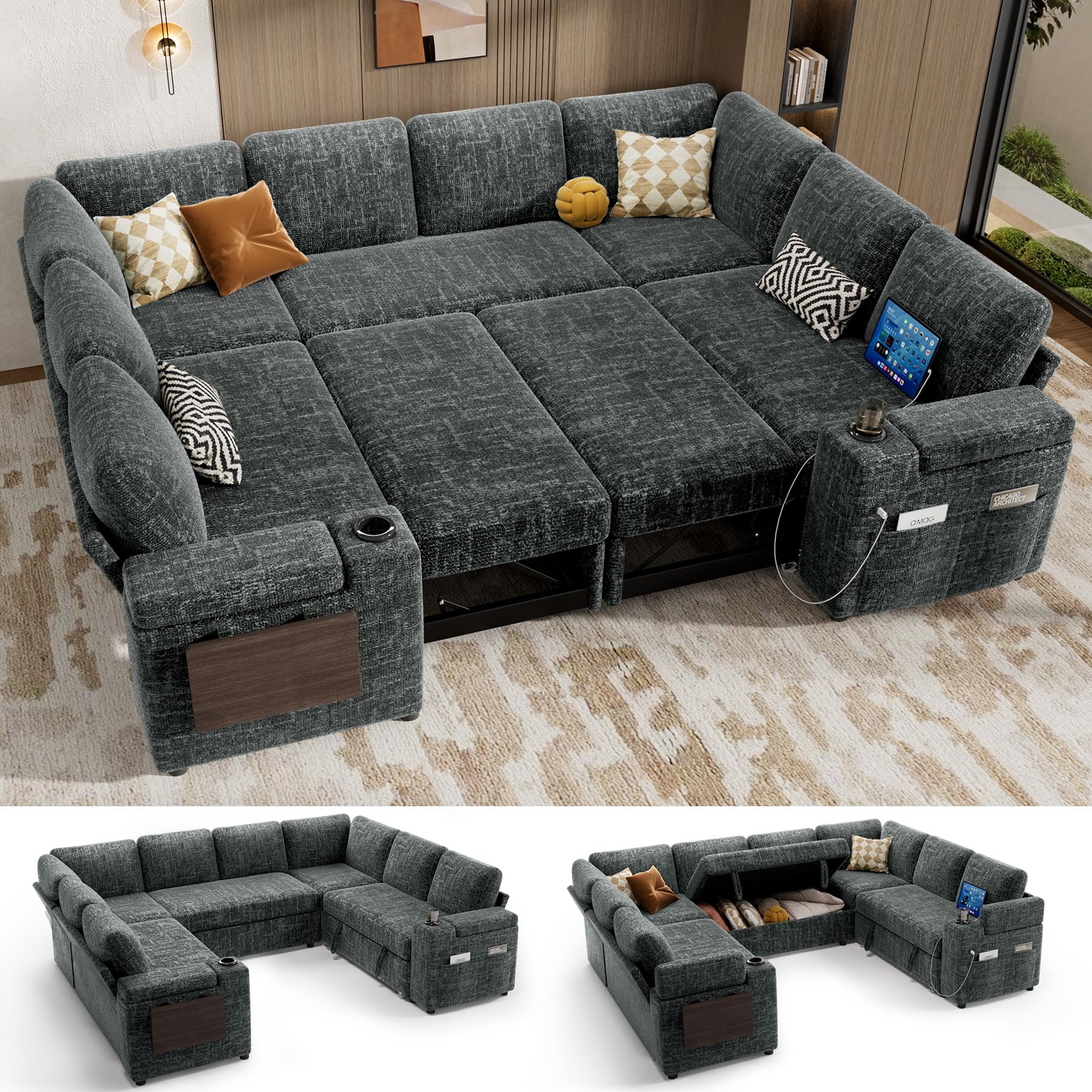 Vipbear Modular Sectional Sleeper