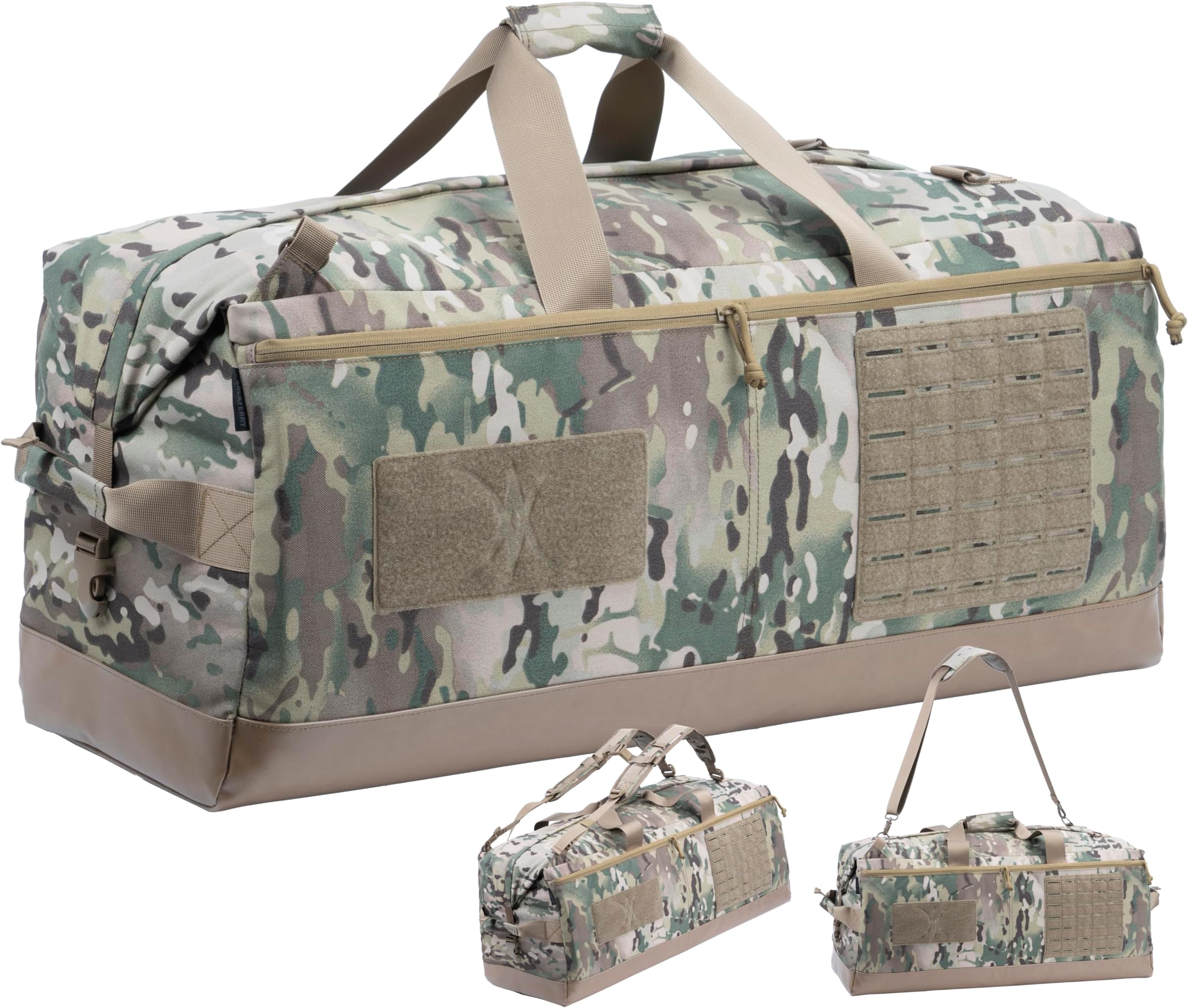 Large Tactical Duffel Bag Deployment Bag Duffle Backpack Bag for Special Work,Sports,Traveling,Camping