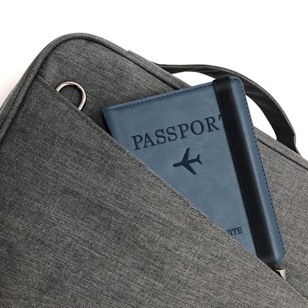 マスターズ  パスポートカバー Masters Passport Case GOAUS Passport Holder with Money Pocket and Card Slots, Men