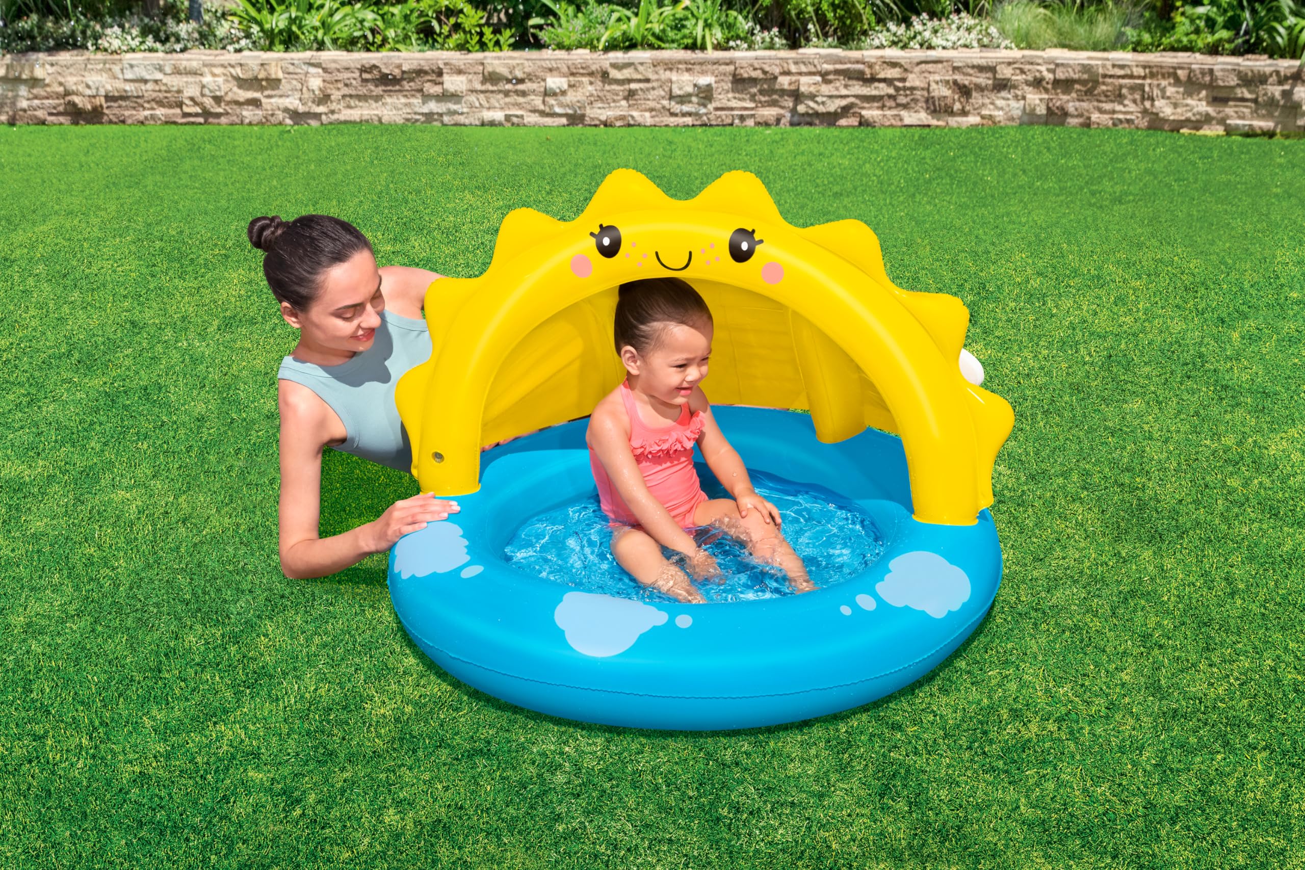 Bestway Brodzik Sunny Days z daszkiem przeciwsłonecznym 101 x 97 x 71 cm