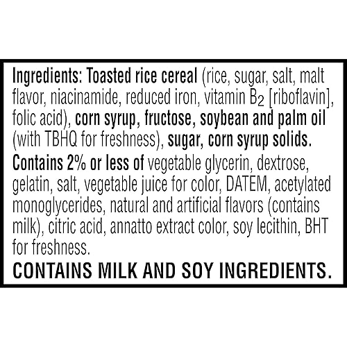 Miniatura 37 de Rice Krispies Las golosinas de Kellogg's Trats Original Marshmallow Bares - Classic Kid School Snack, Paquete de valor, Single Sirva (16 CUENTO)