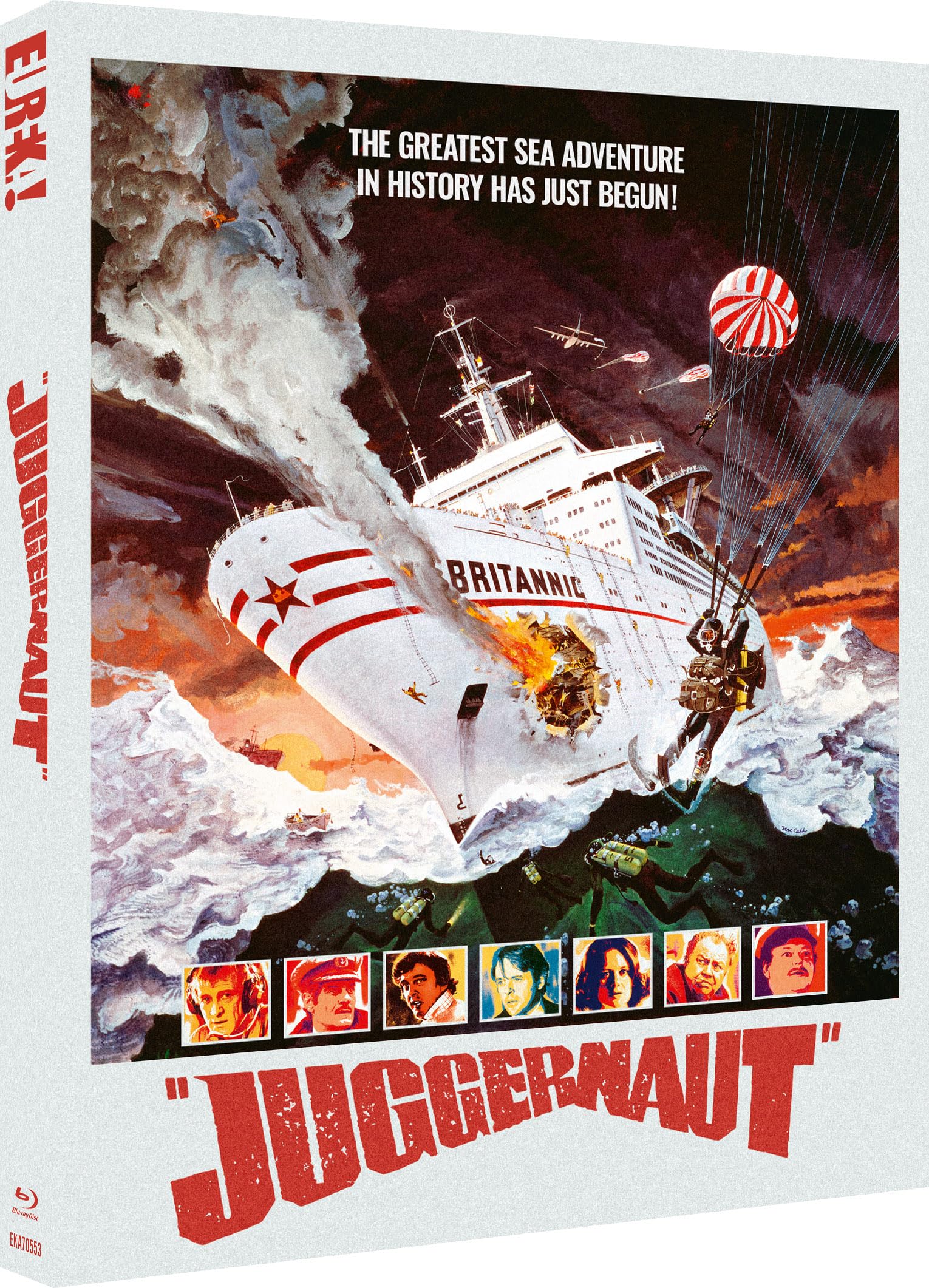 JUGGERNAUT (aka TERROR ON THE BRITANNIC) (Eureka Classics) Limited Edition Blu-ray